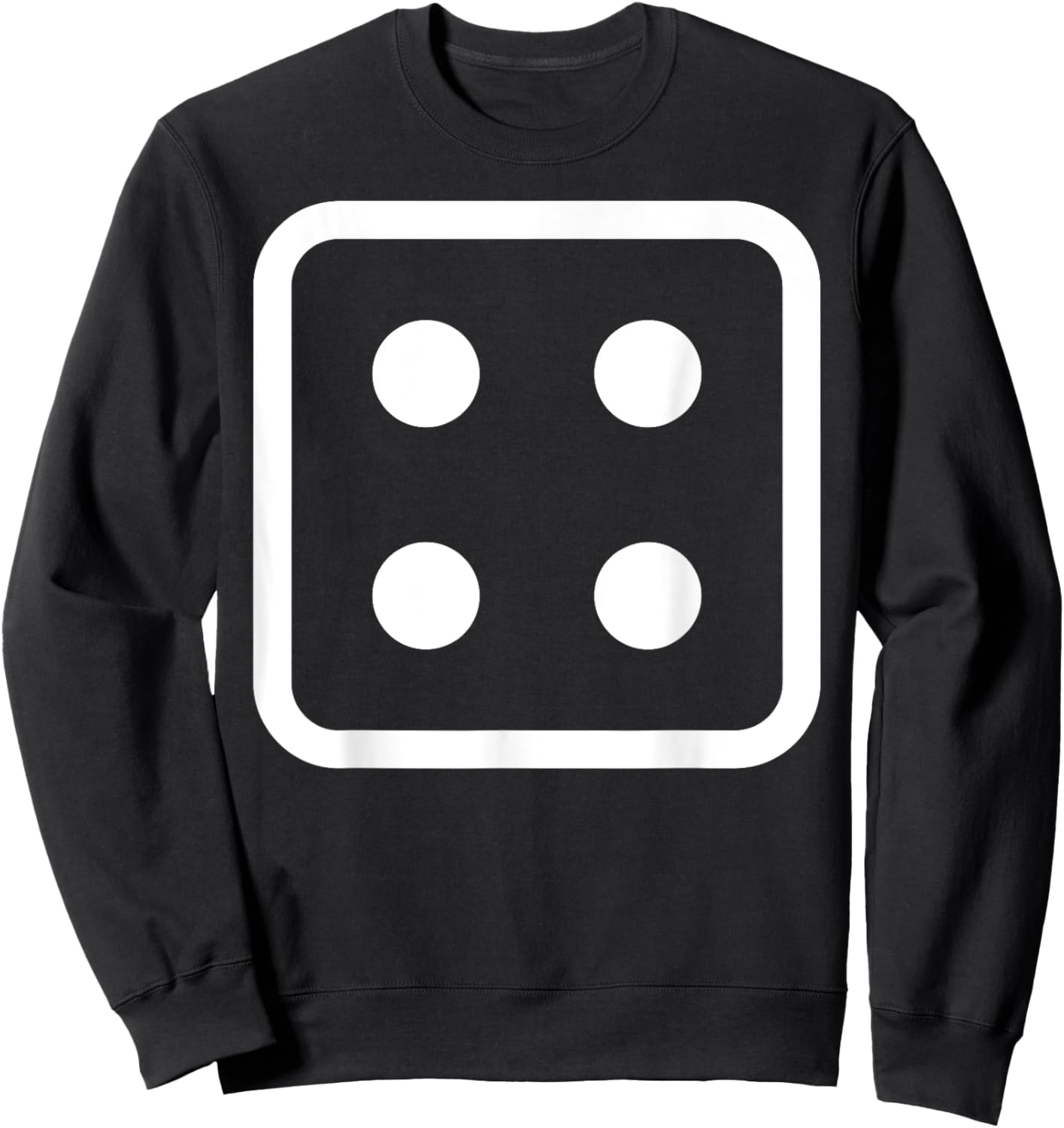4 Dice And Four Dice Costume Sweatshirt - Sweatshirt | Black