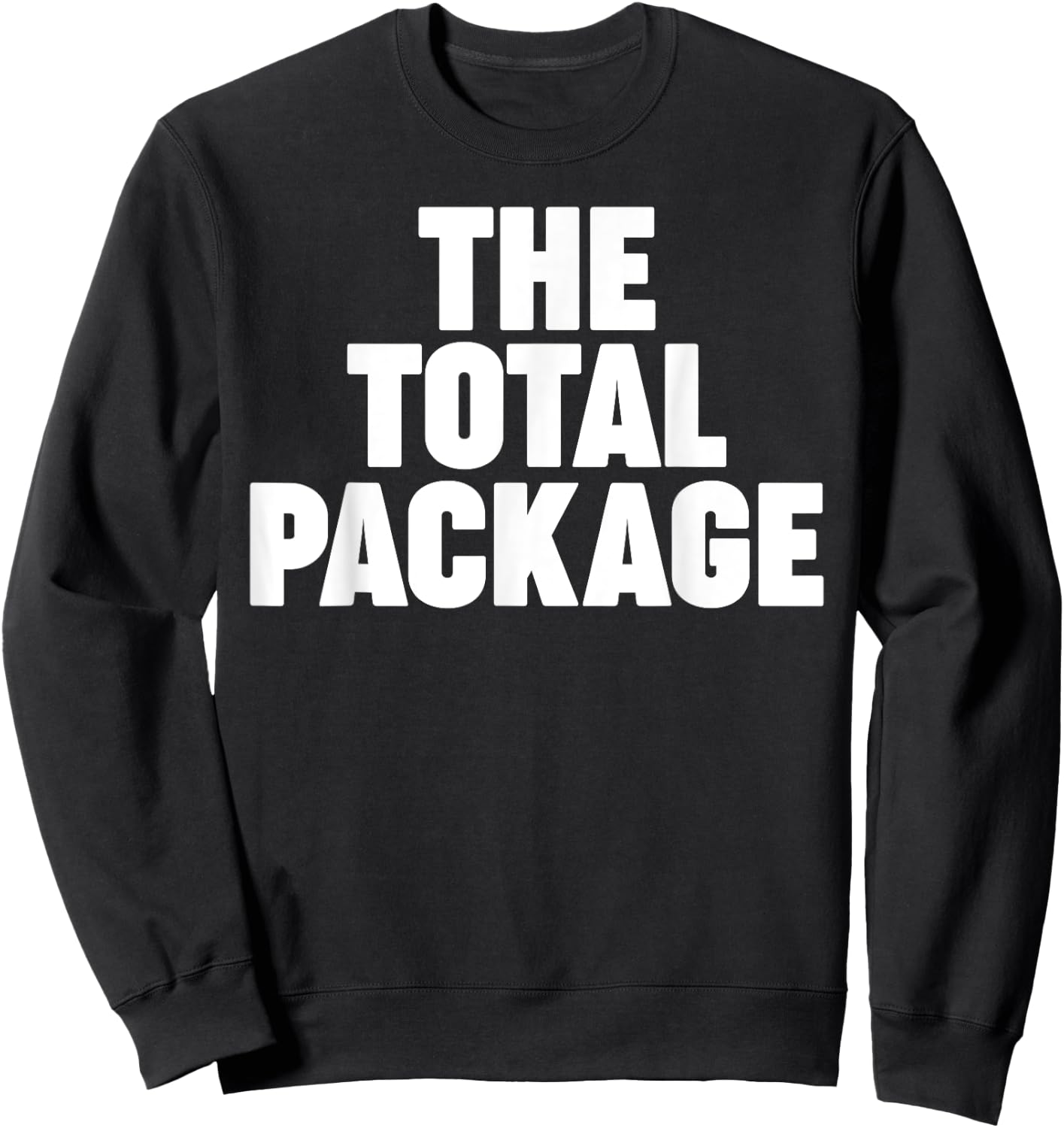The Total Package Sweatshirt - Sweatshirt | Black