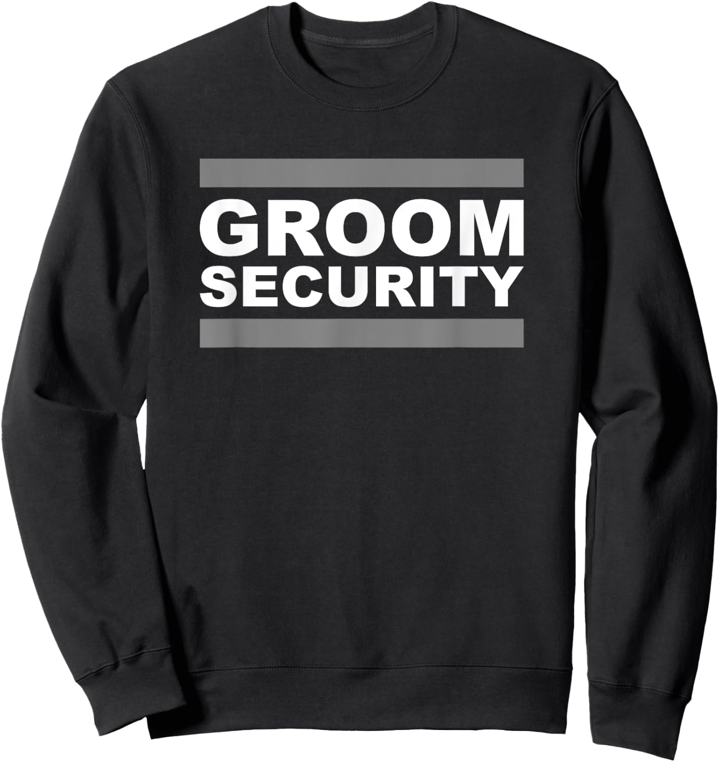 Groom Security Sweatshirt - Sweatshirt | Black