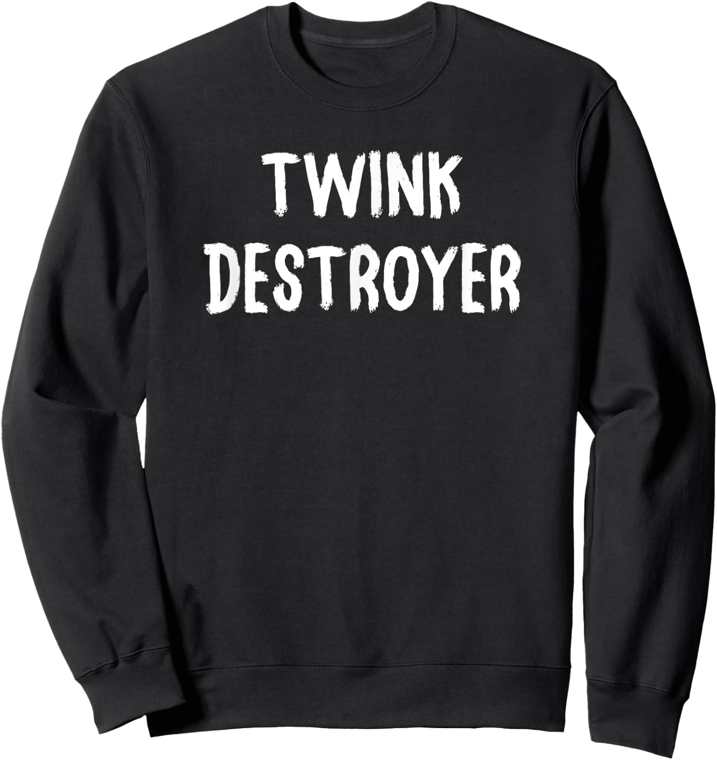 Twink Destroyer Sweatshirt - Sweatshirt | Black
