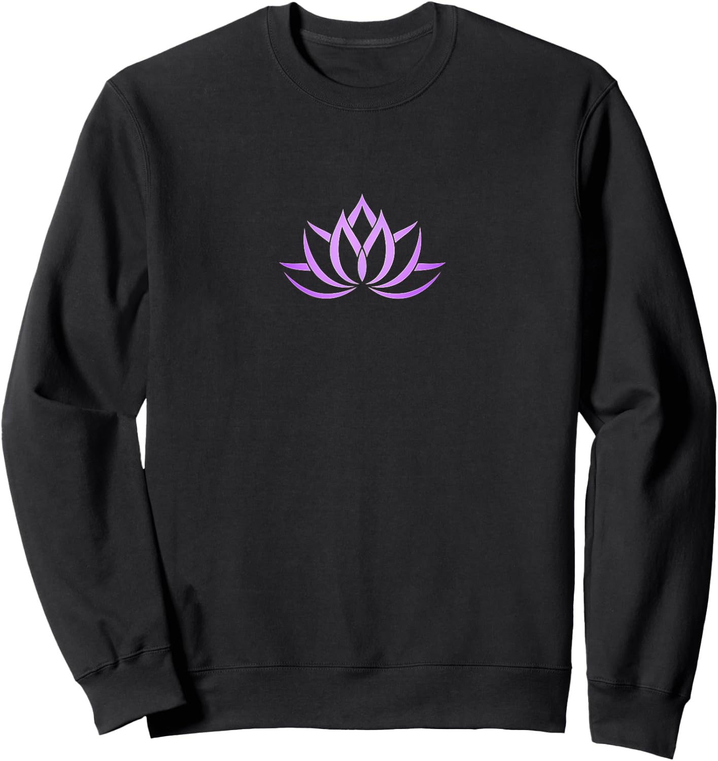 Yoga Symbols I Gifts & I Star Park Trends Lotus, Flower, Buddhism Spirituality Namaste Enlightenment Sweatshirt - Sweatshirt | Black