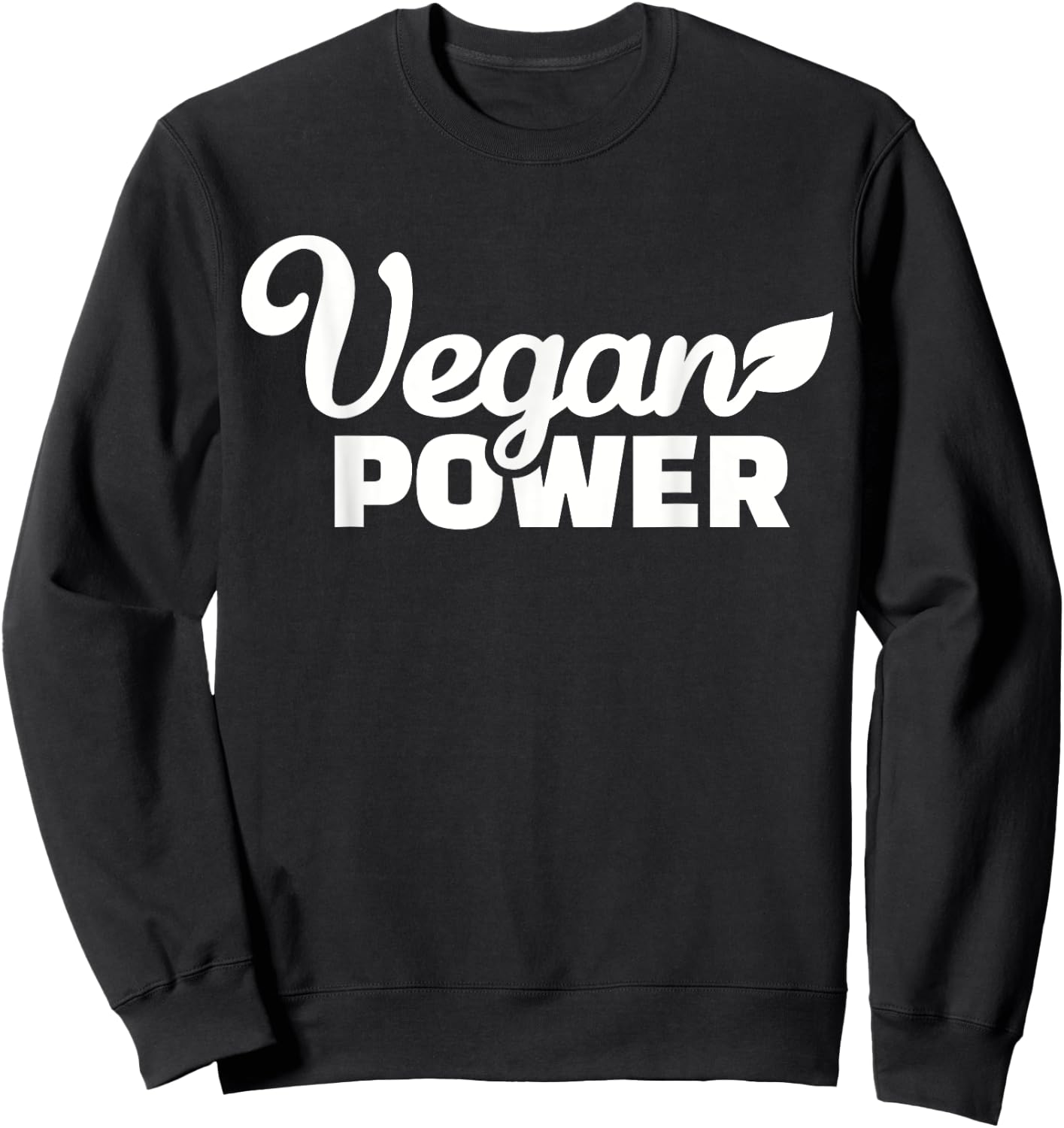 Vegan Power Sweatshirt - Sweatshirt | Black