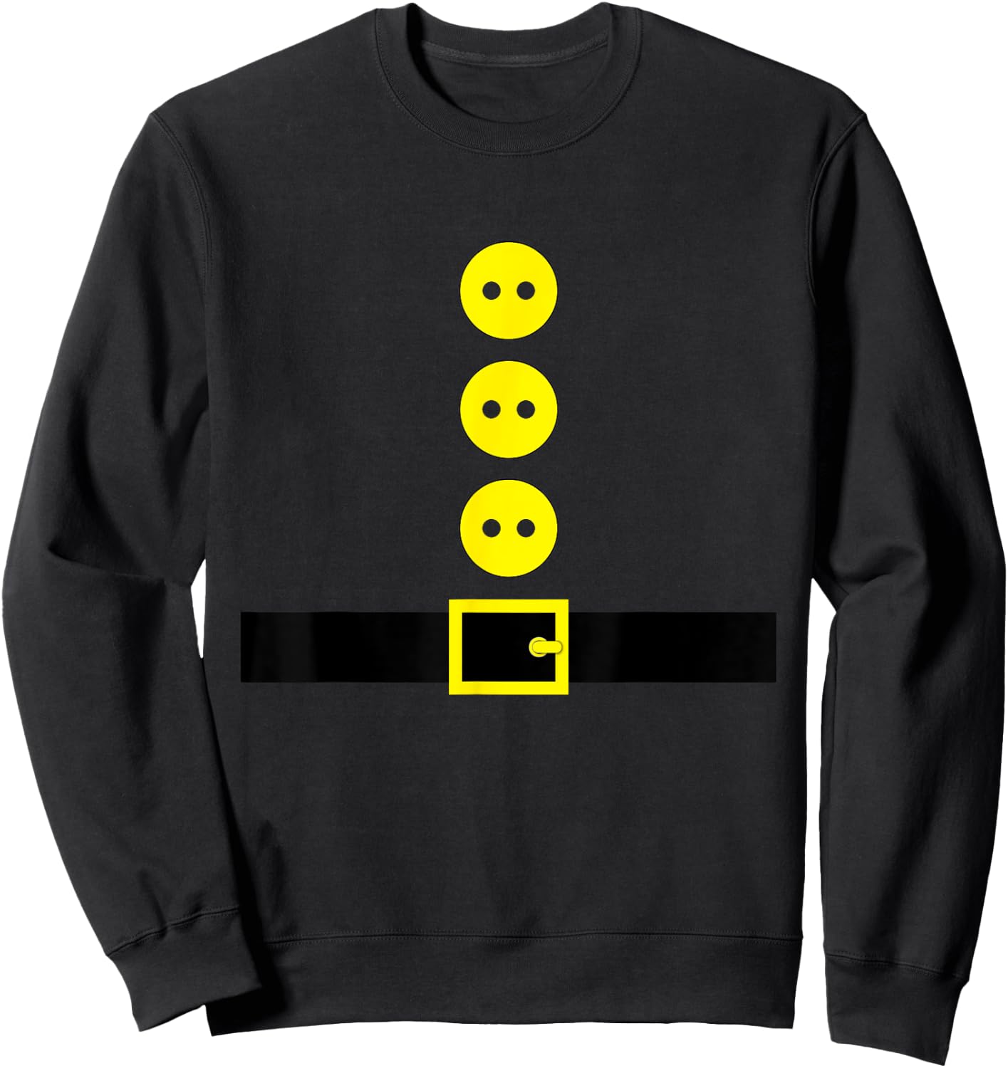 Dwarf Halloween Costume Dwarf Matching Group Family Color Sweatshirt - Sweatshirt | Black