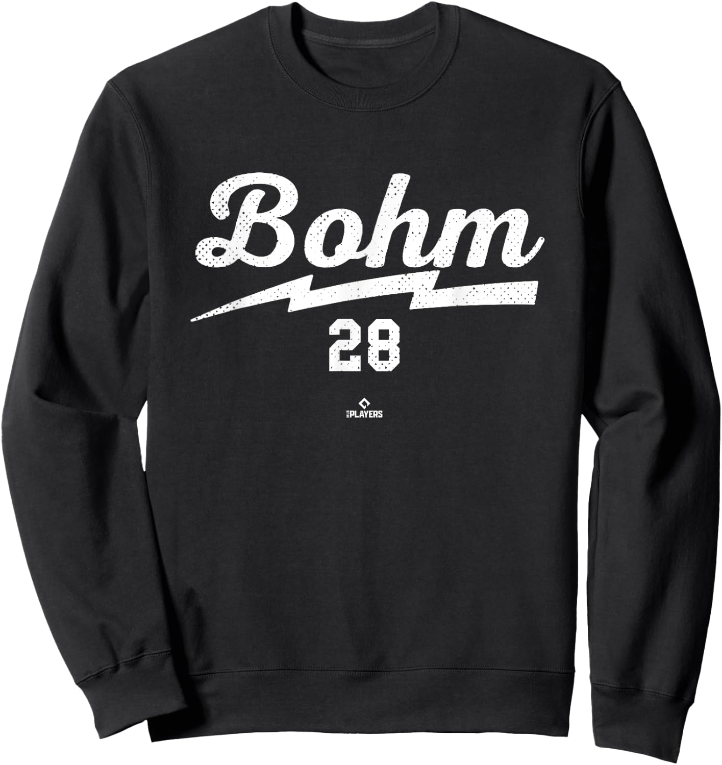 Vintage Gameday Alec Bohm Philadelphia MLBPA Sweatshirt - Sweatshirt | Black