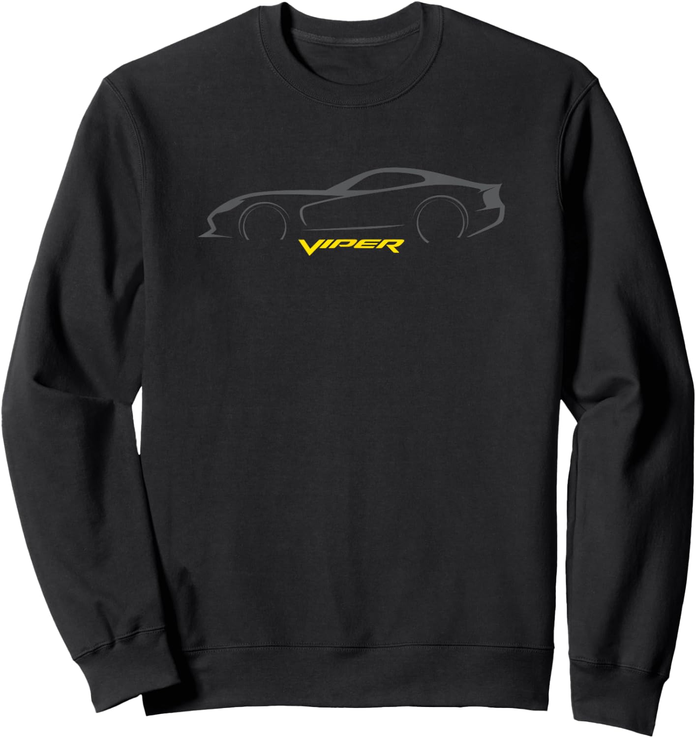 Dodge Viper Silhouette Sweatshirt - Sweatshirt | Black