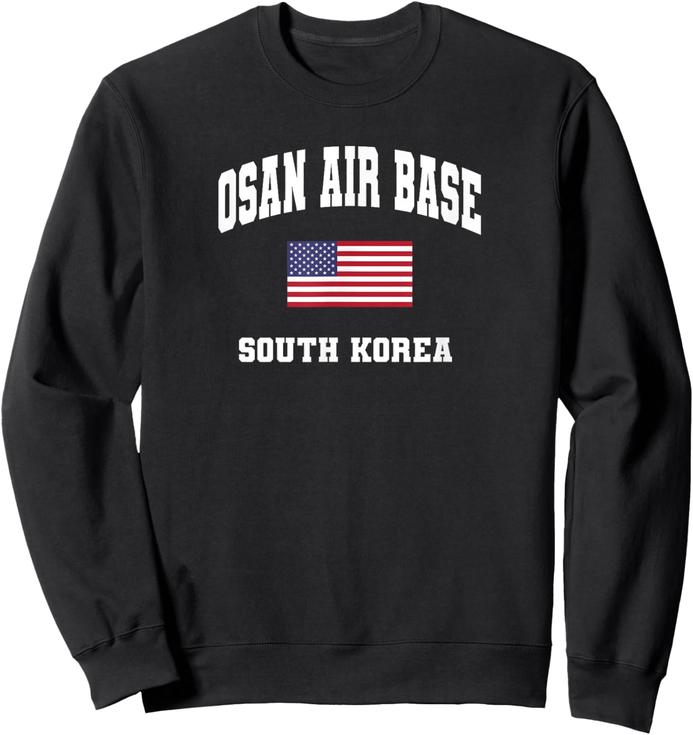 Osan Air Base Sweatshirt - Sweatshirt | Black