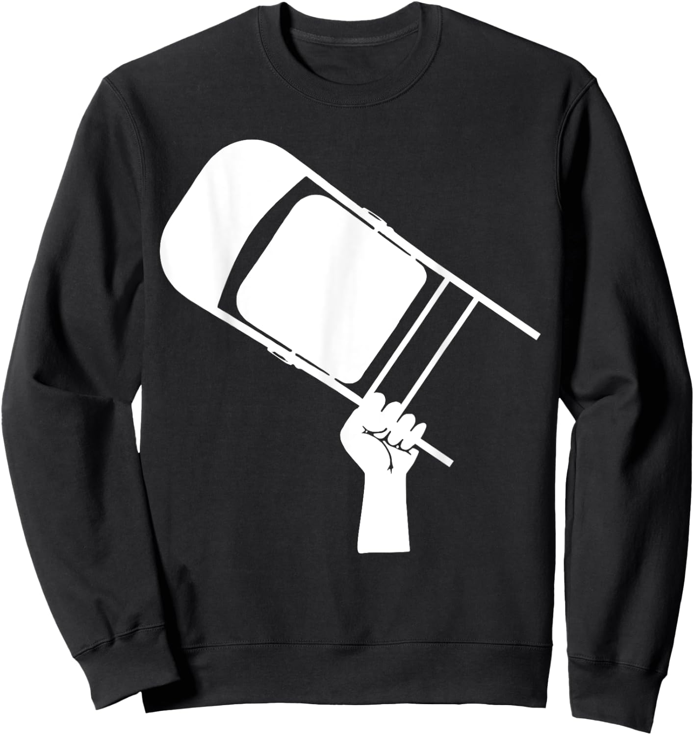 Folding Chair Black Fist Never Forget Montgomery AUG 5 202 Sweatshirt - Sweatshirt | Black