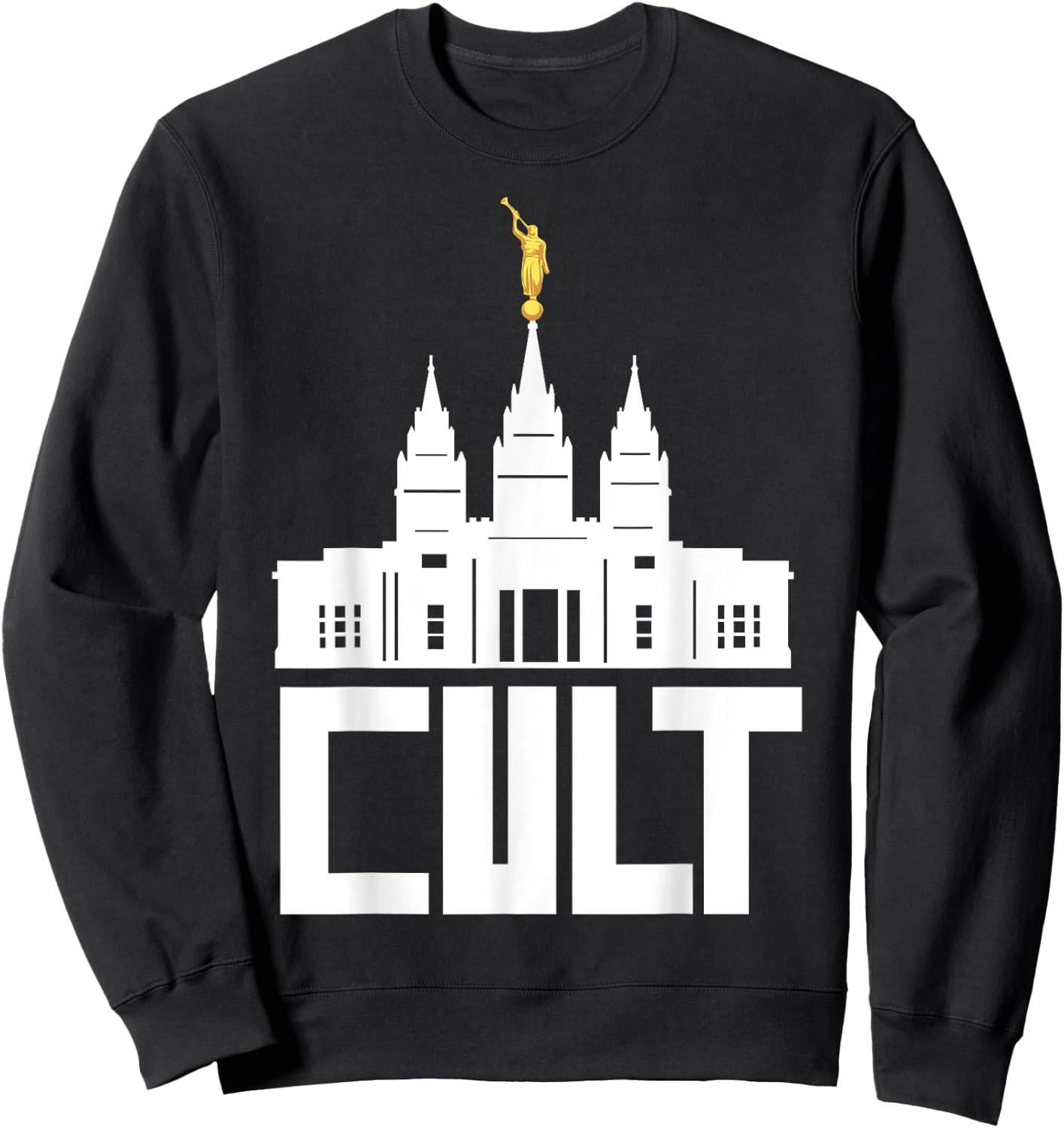 Ex Mormon t shirts Anti Religion Gift Sweatshirt - Sweatshirt | Black