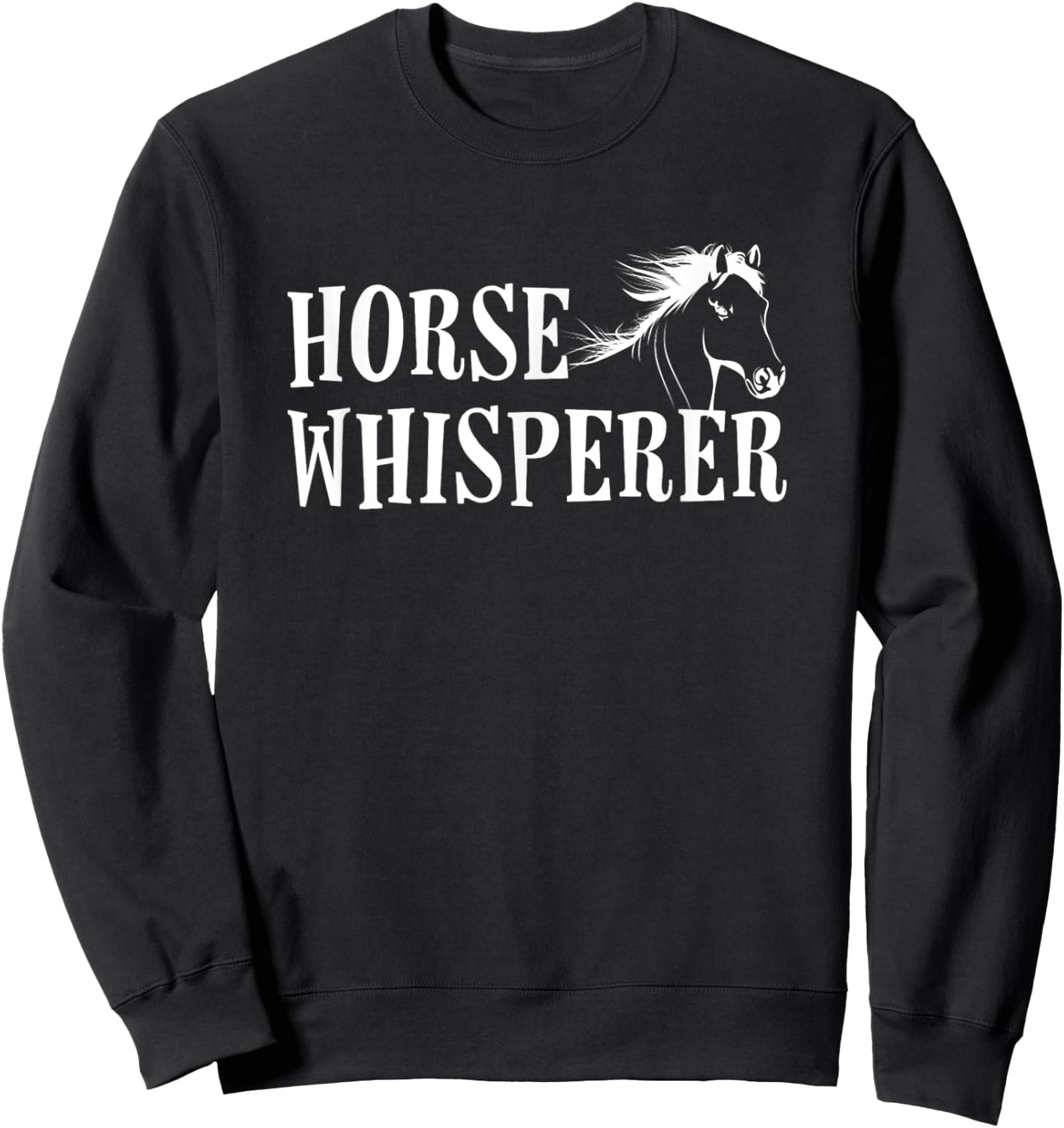 Horse Whisperer Sweatshirt - Sweatshirt | Black