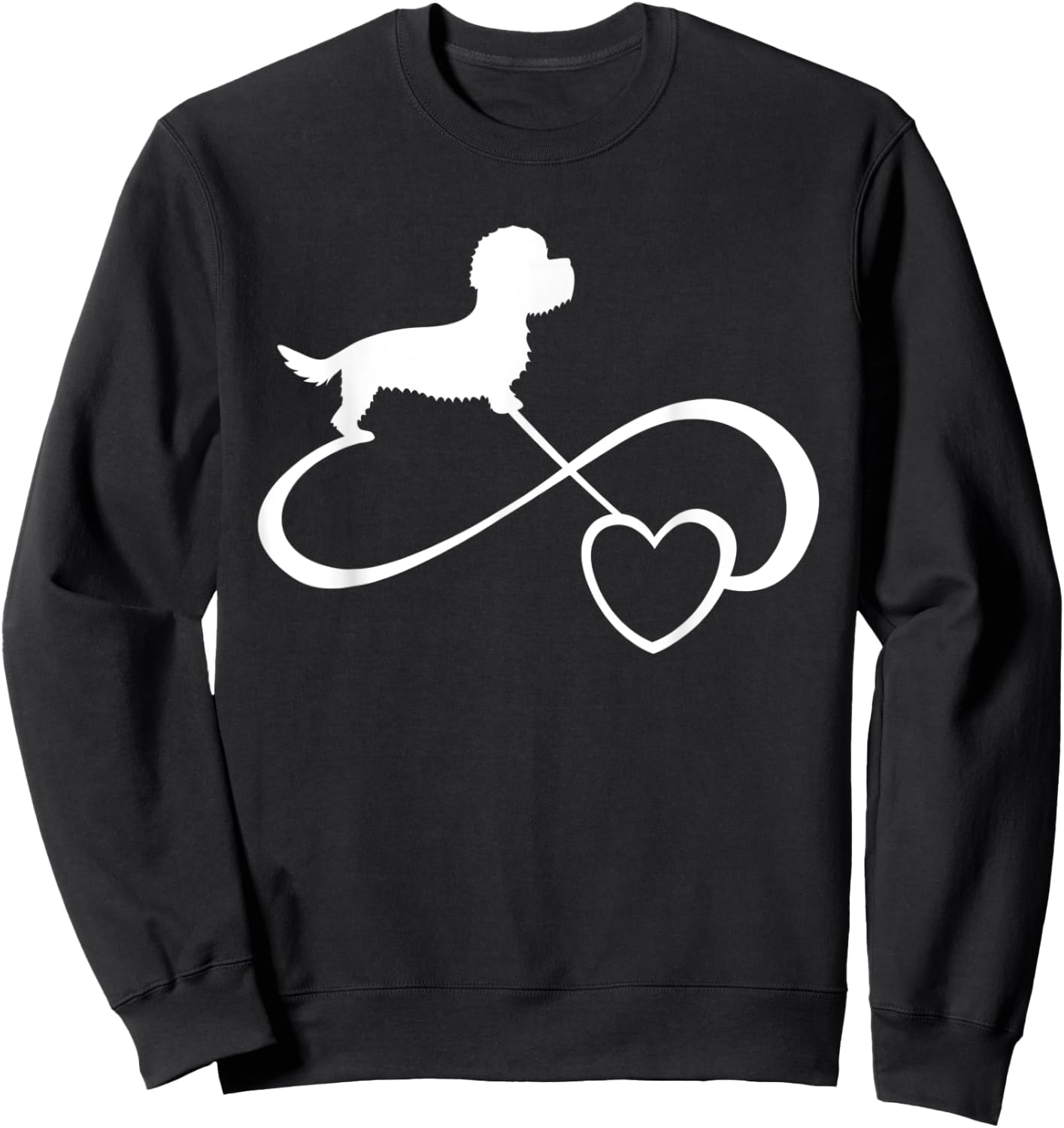 Dandie Dinmont Terrier Sweatshirt - Sweatshirt | Black