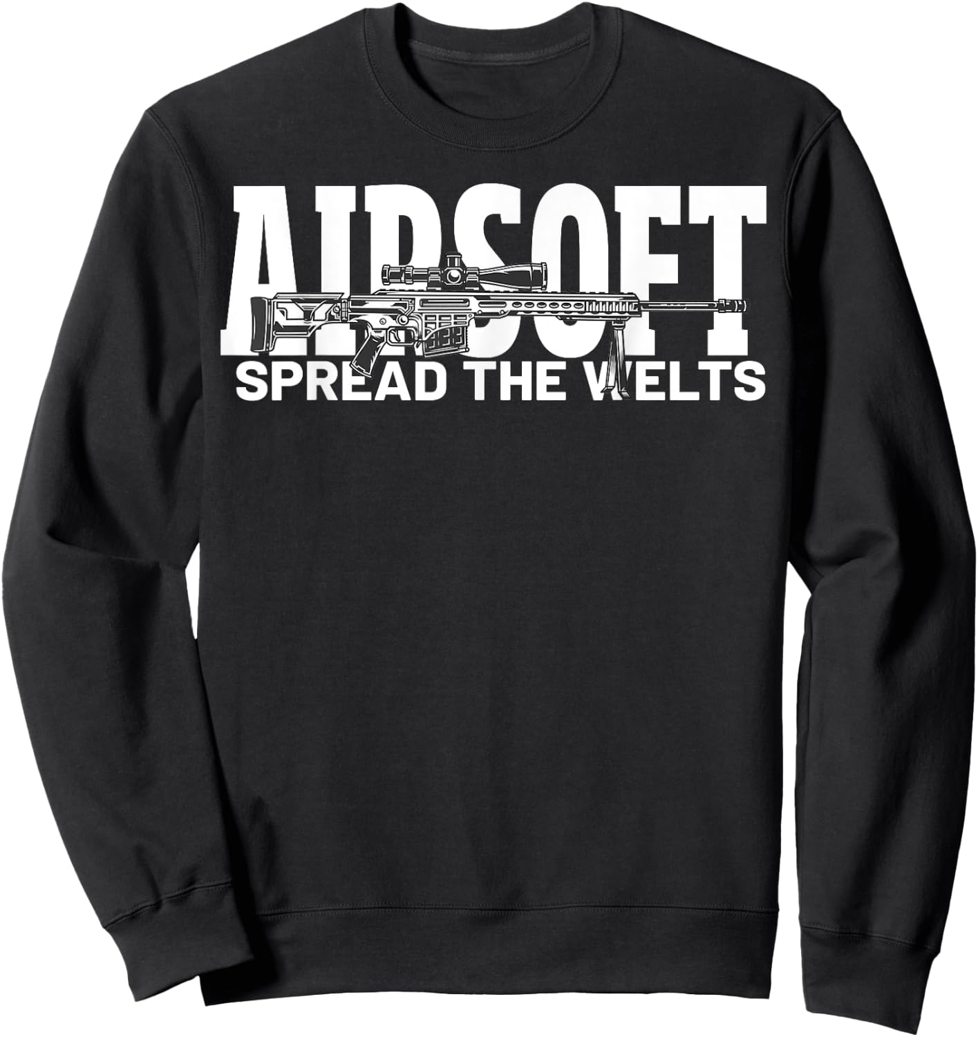 Airsoft Spread The Welts Sweatshirt - Sweatshirt | Black