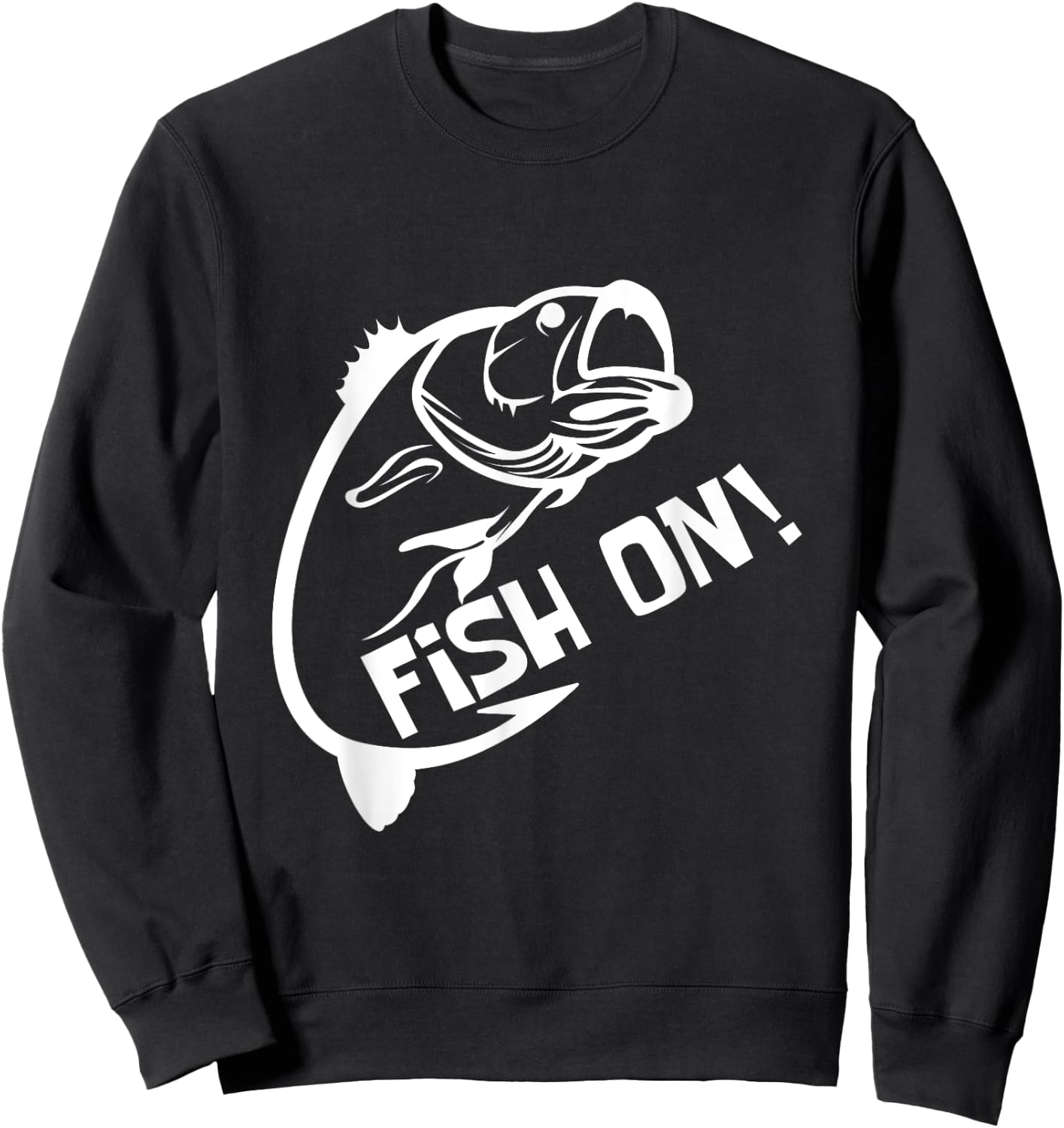 Fish On Fish Keeper Sweatshirt - Sweatshirt | Black