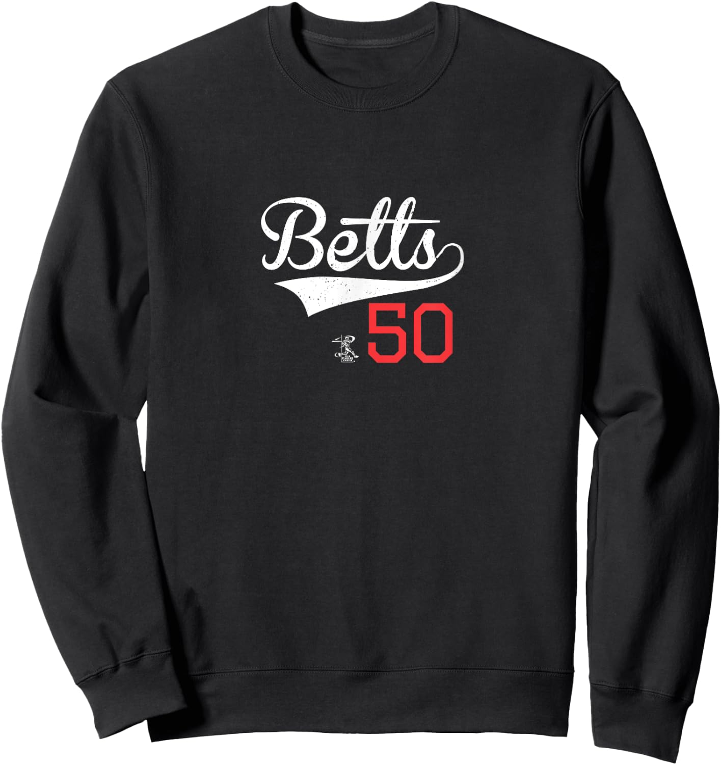 Mookie Betts Vintage Gameday Sweatshirt - Sweatshirt | Black