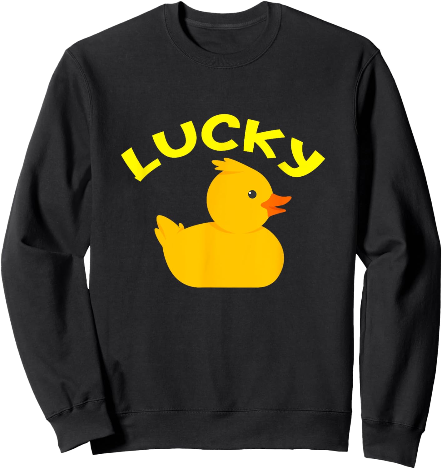 Lucky Rubber Ducks Duck Duckling Sweatshirt - Sweatshirt | Black