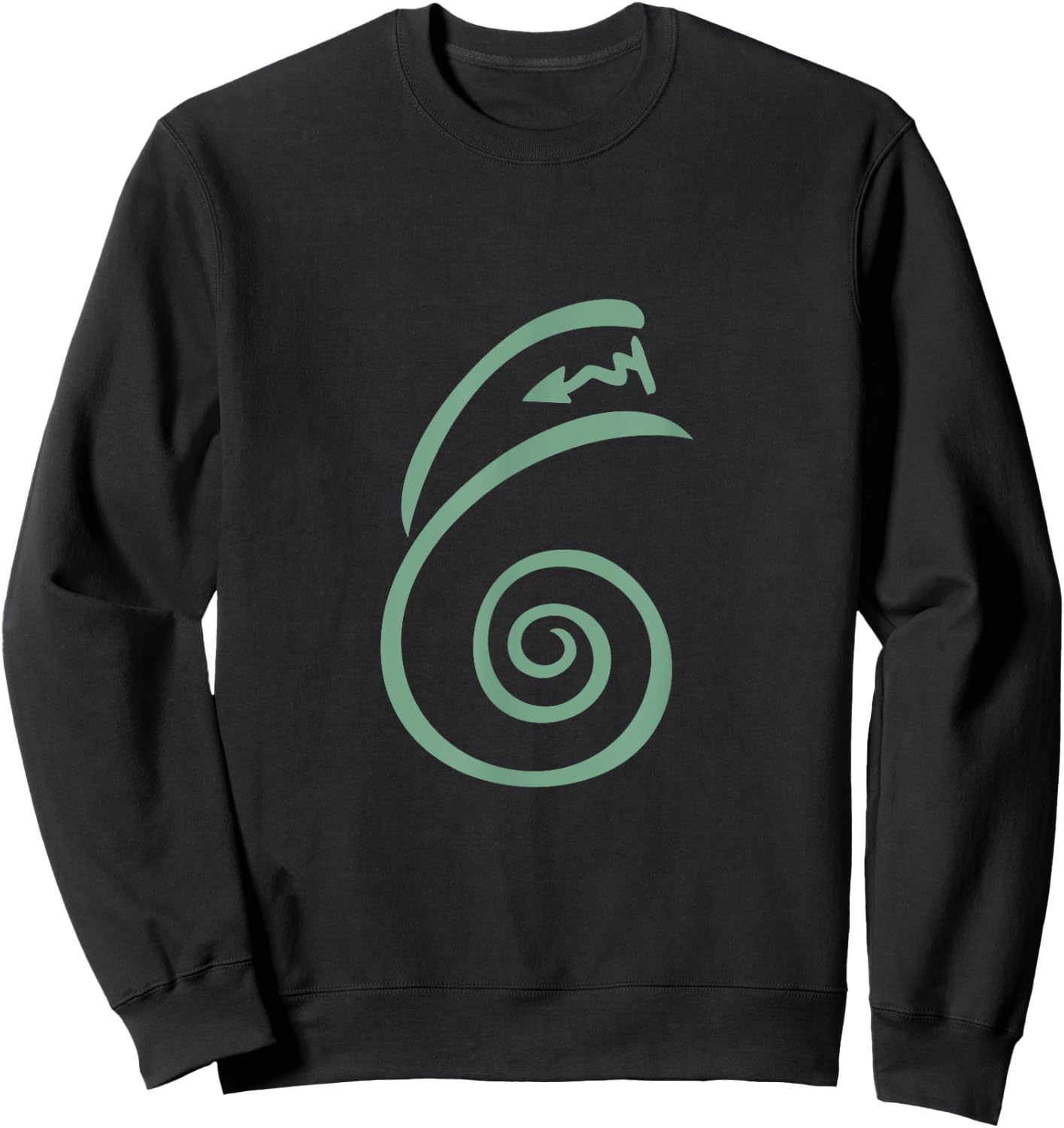 Reiki Dai Ko Myo Symbol Spiritual Meditation Chakra Sweatshirt - Sweatshirt | Black