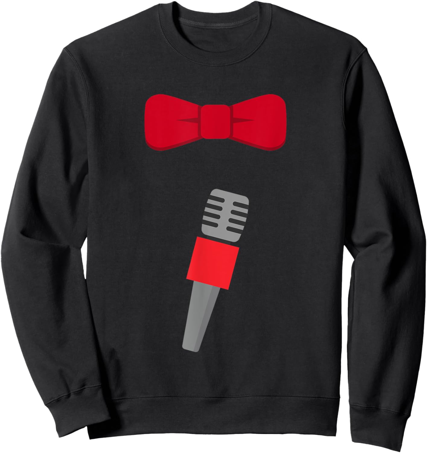 Game Show Host Funny Group Halloween Costume Matching Sweatshirt - Sweatshirt | Black