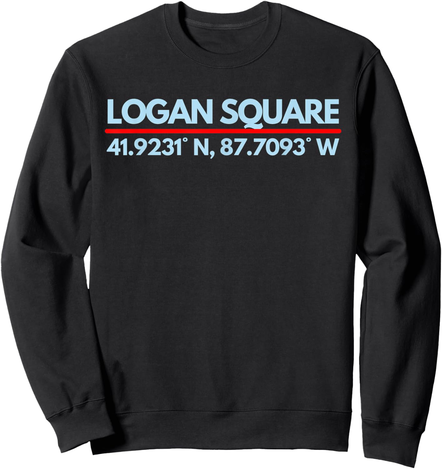 Logan Square Chicago IL Fans Sweatshirt - Sweatshirt | Black