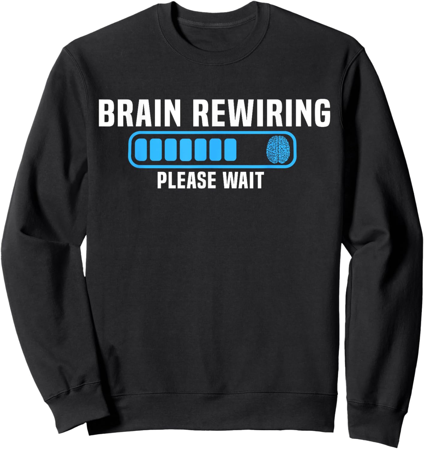 Brain Surgery Recovery Brain Injury Brain Tumor Survivor Sweatshirt - Sweatshirt | Black