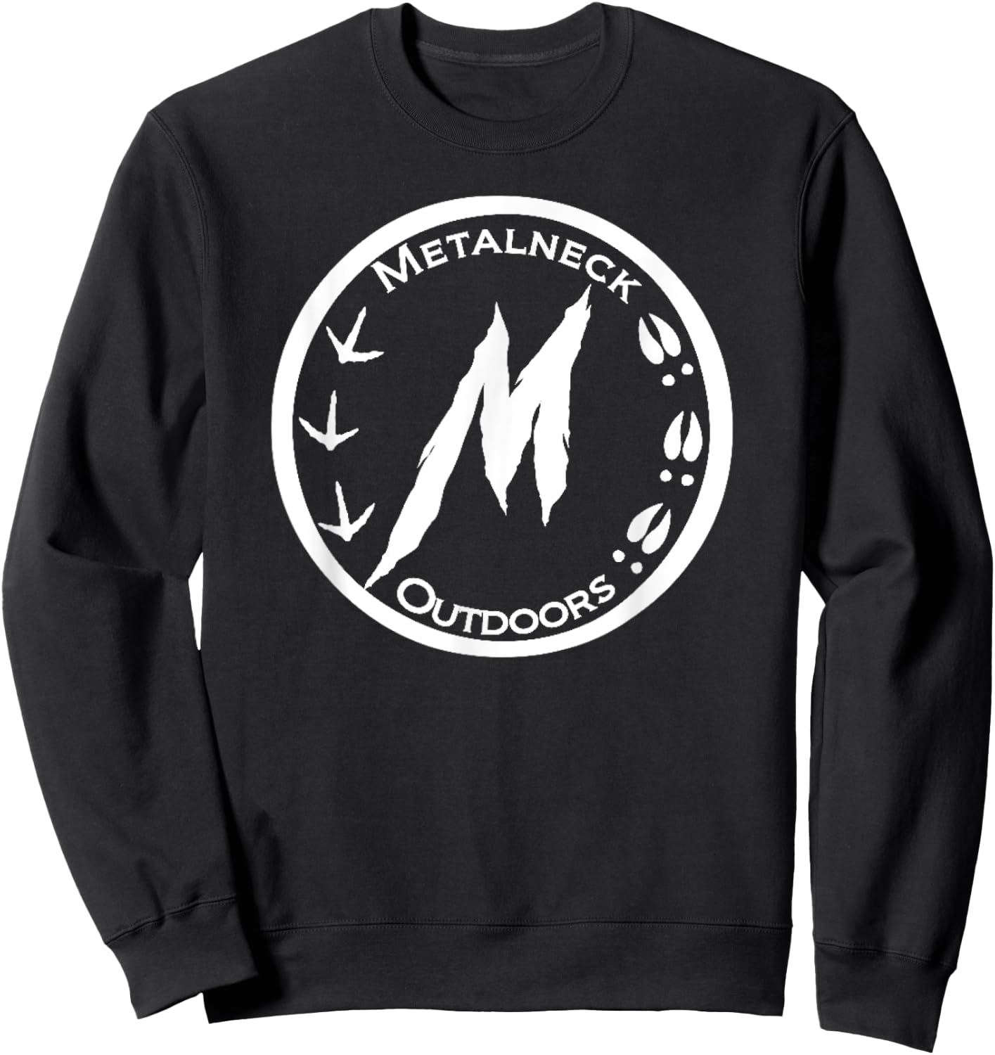 Metalneck Outdoors Circle Logo Sweatshirt - Sweatshirt | Black