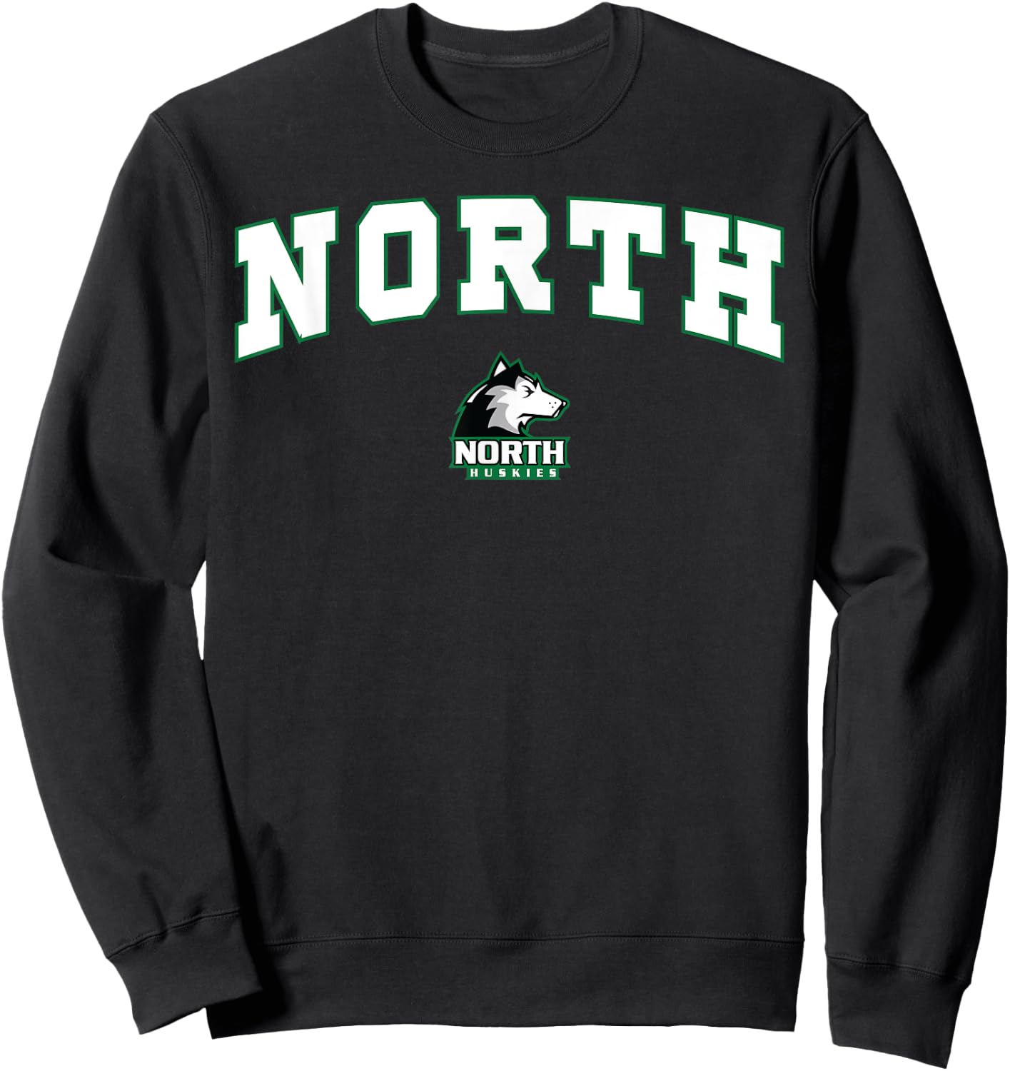 North High School Huskies Sweatshirt - Sweatshirt | Black