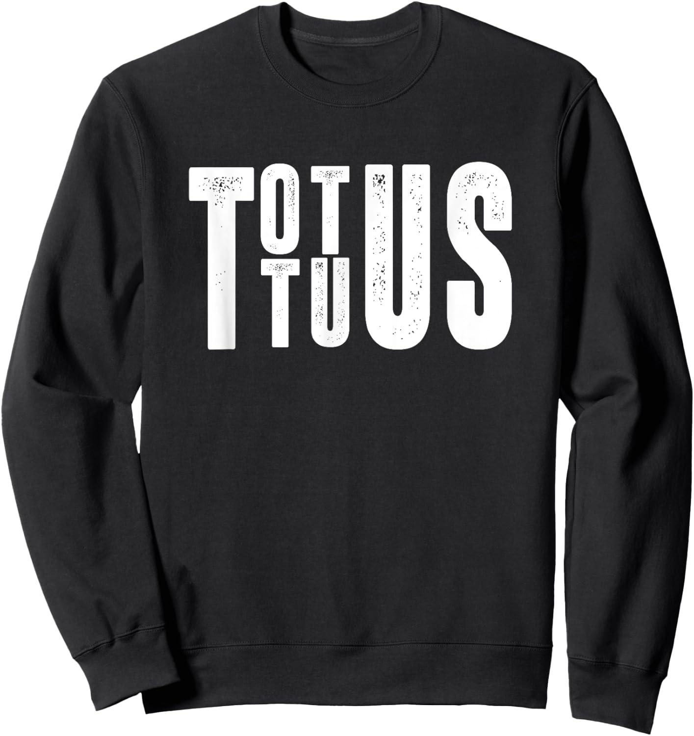 Totus Tuus Catholic Jesus Bible Religion Religious Gift Sweatshirt - Sweatshirt | Black