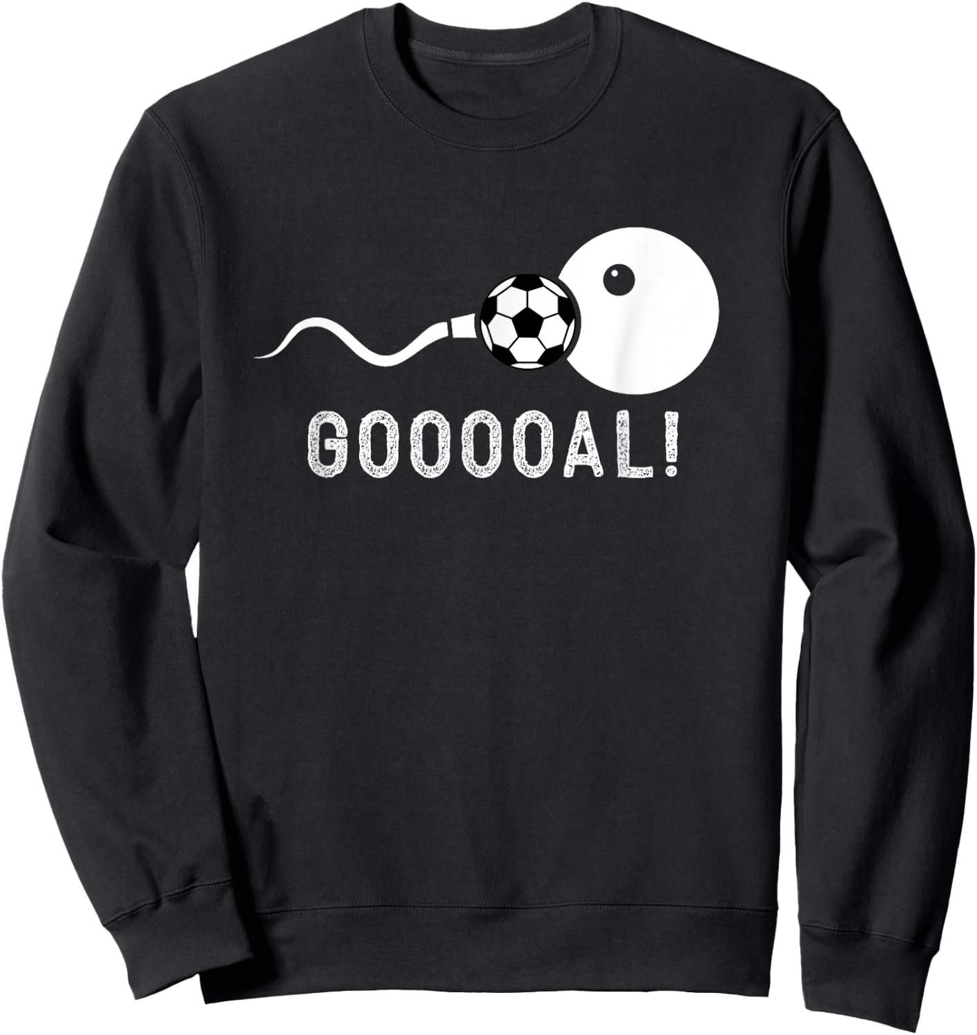 Funny Soccer Father Pregnancy Announcement Sweatshirt - Sweatshirt | Black