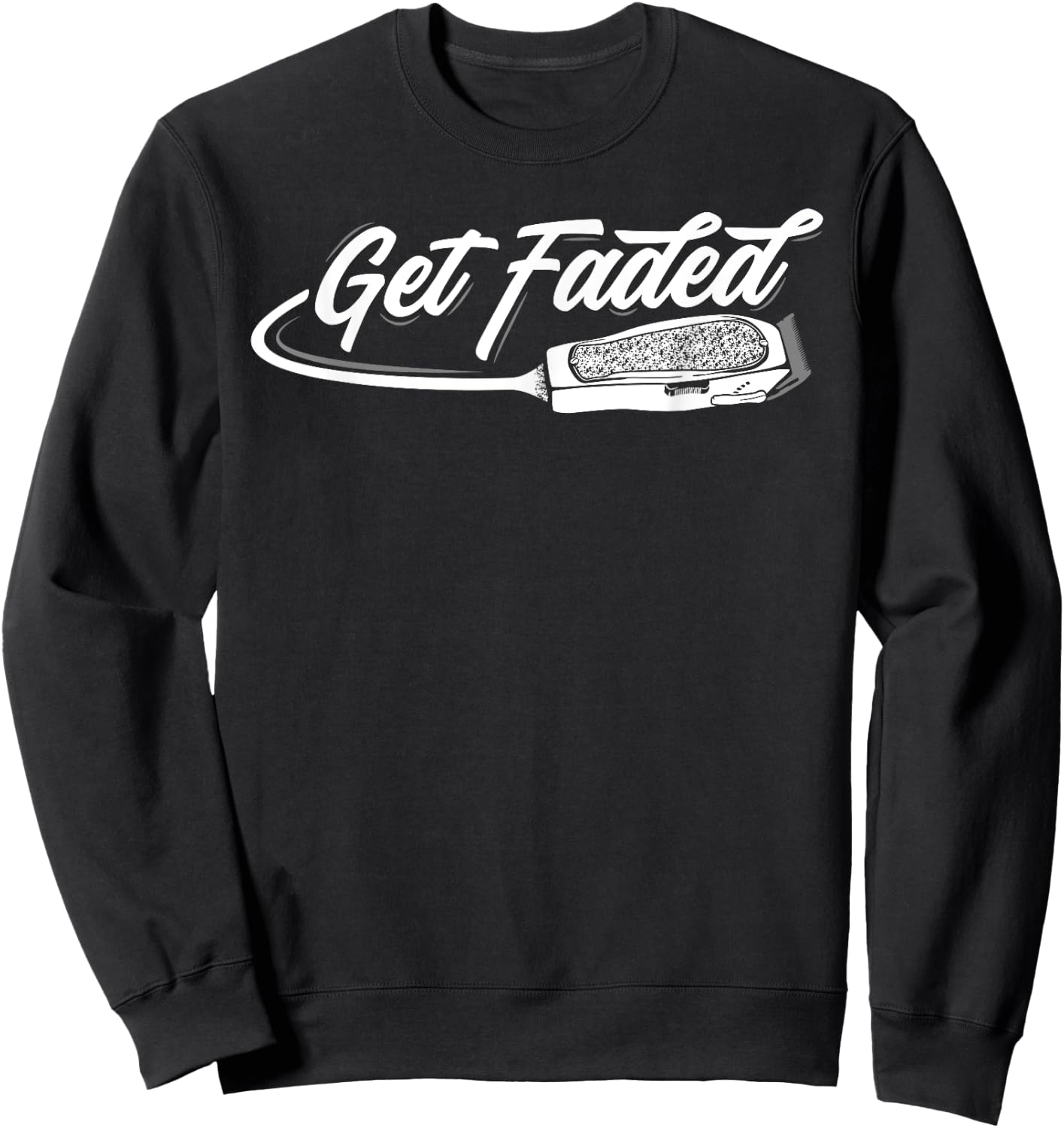 Funny Barber Design Dad Hairstylist Lovers Barber Sweatshirt - Sweatshirt | Black
