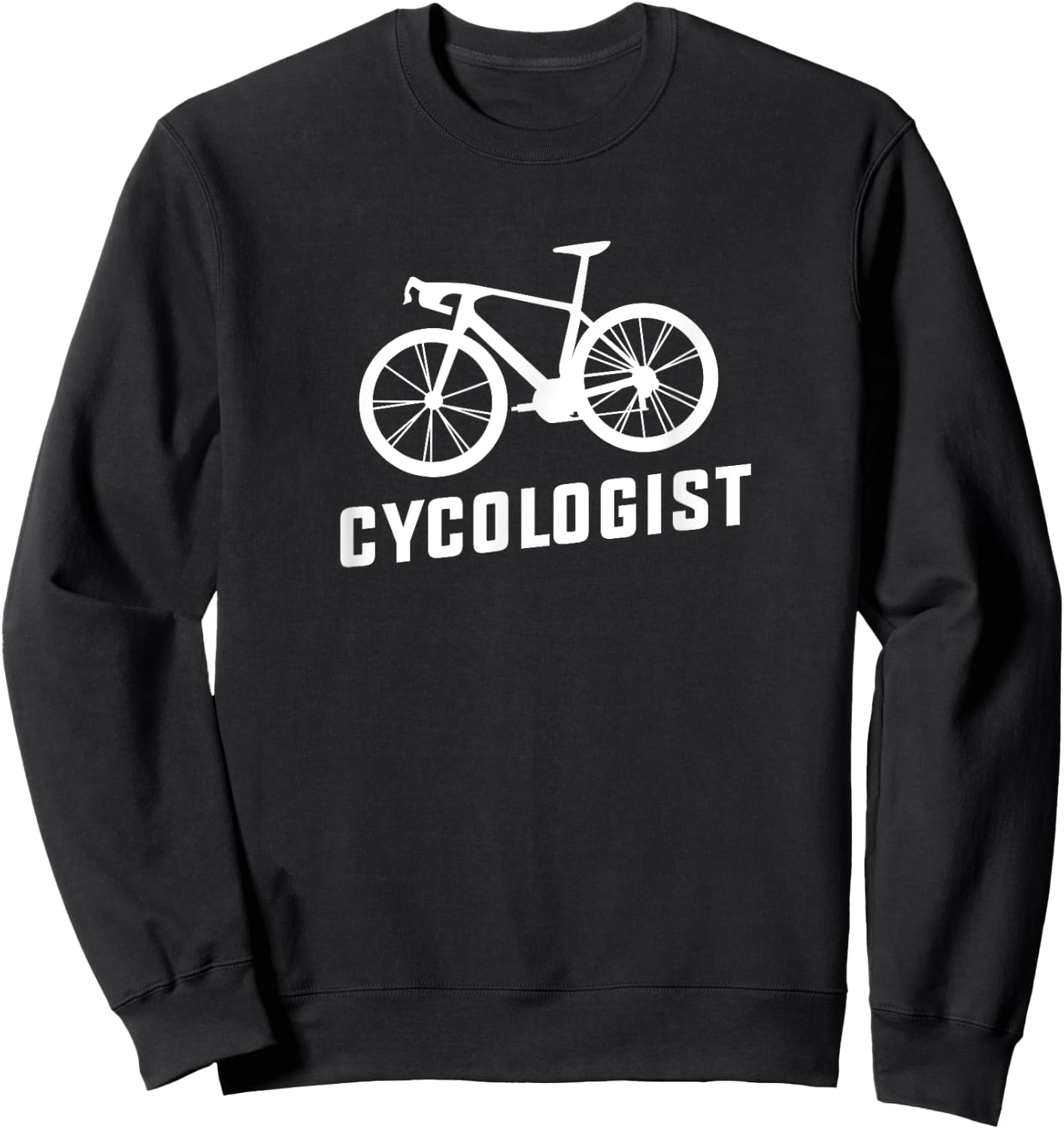 Cycologist Funny Bike Gift Cyclists Cycling Lover Gifts Sweatshirt - Sweatshirt | Black