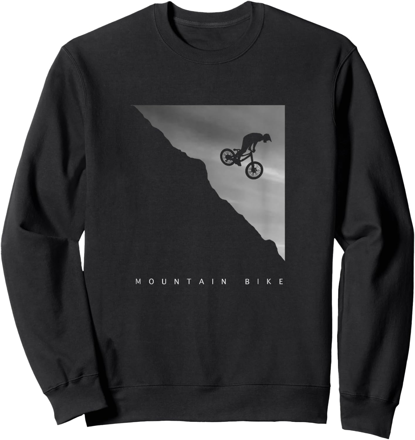 MTB Mountain Bike Sweatshirt - Sweatshirt | Black