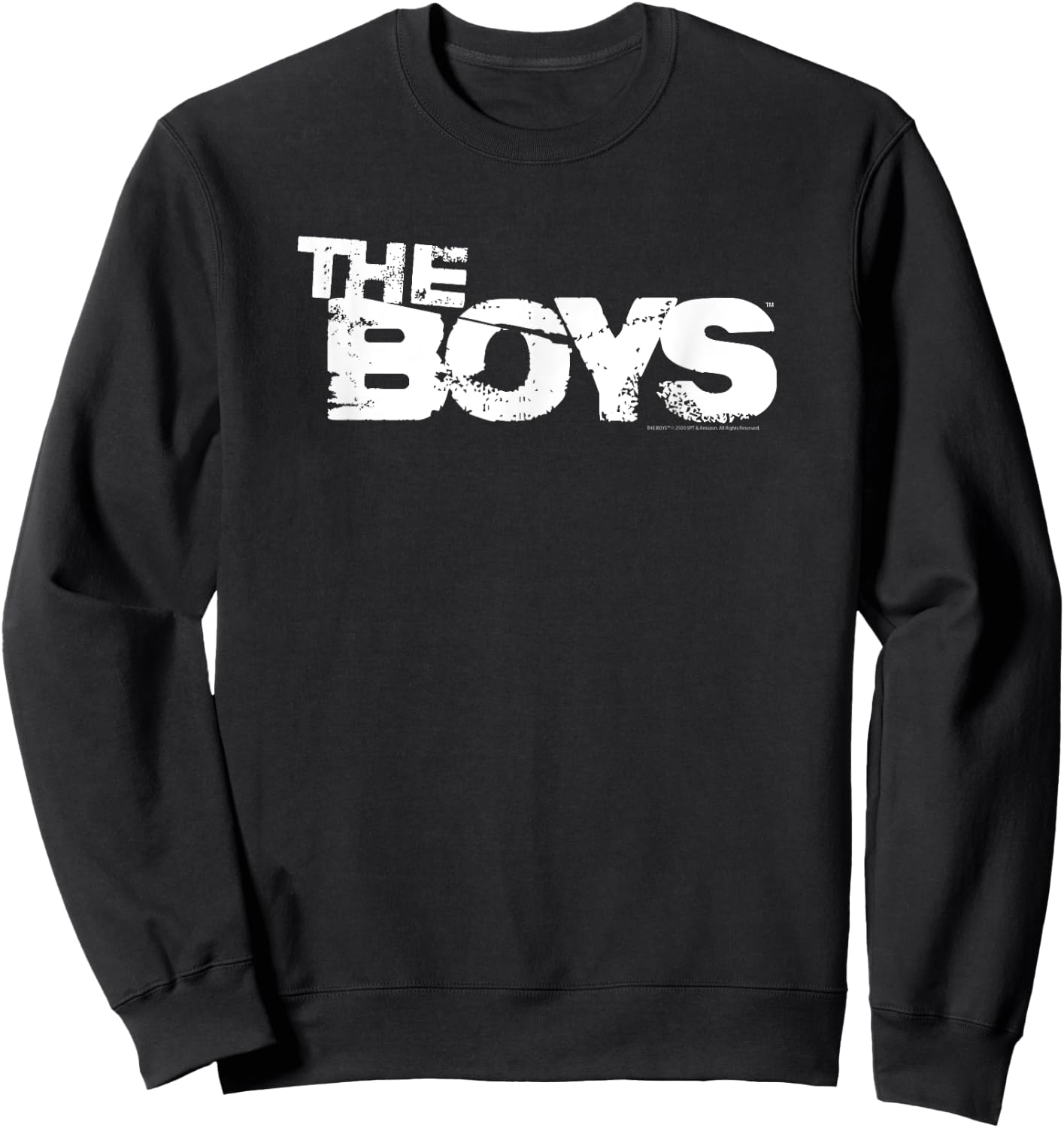 The Boys Show Logo Sweatshirt - Sweatshirt | Black