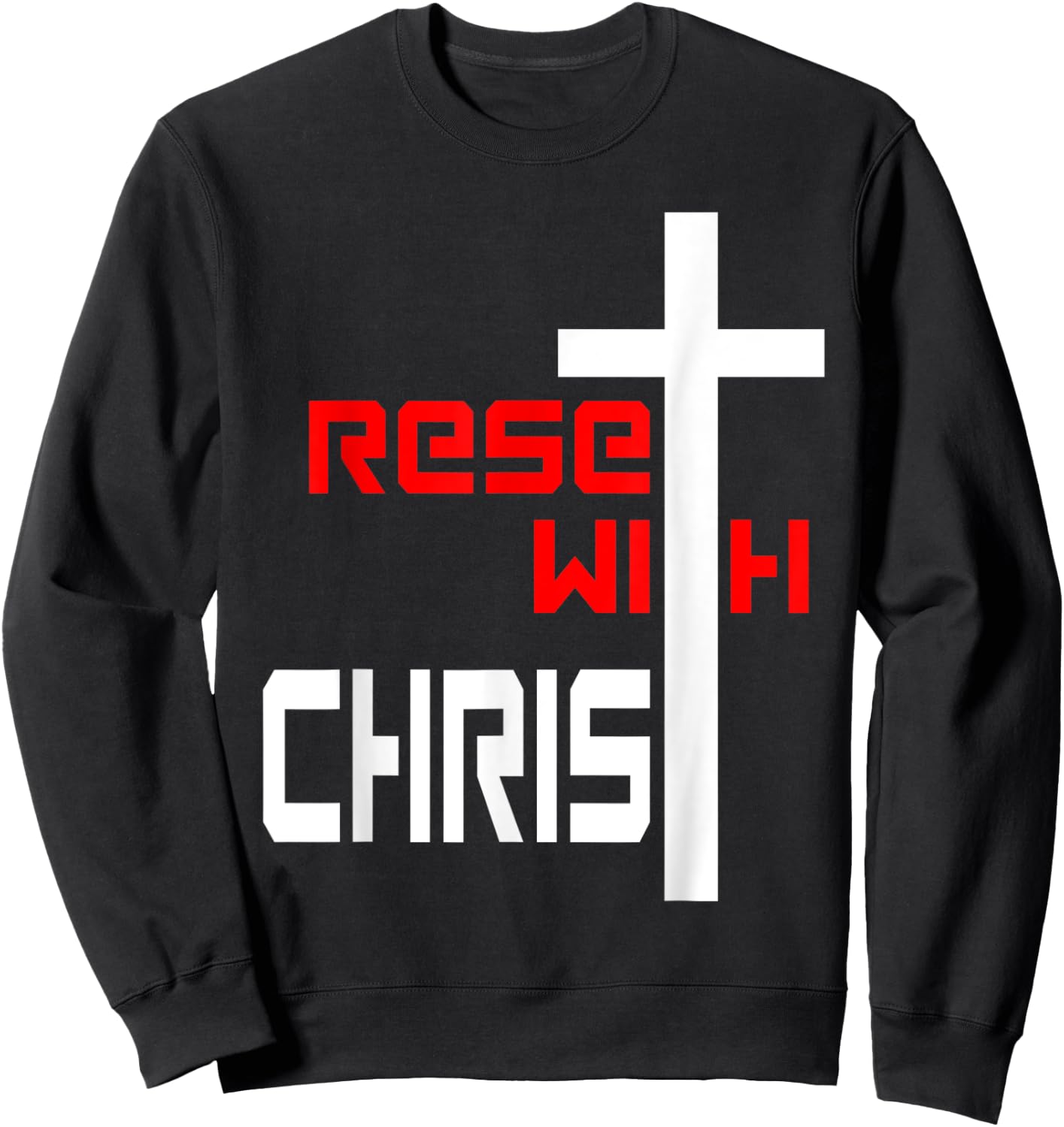 Reset with Christ Sweatshirt - Sweatshirt | Black