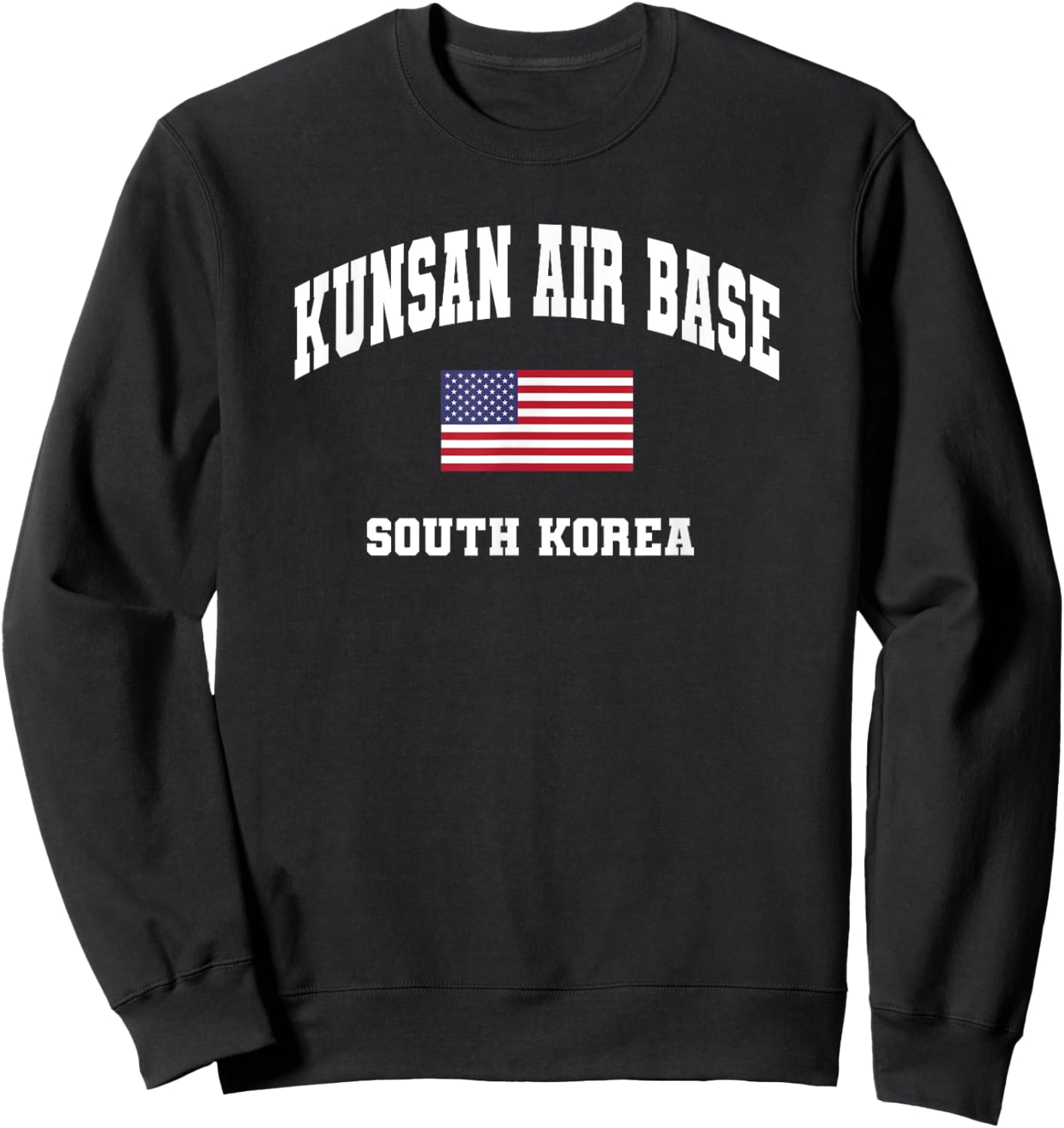 Kunsan Air Base Sweatshirt - Sweatshirt | Black