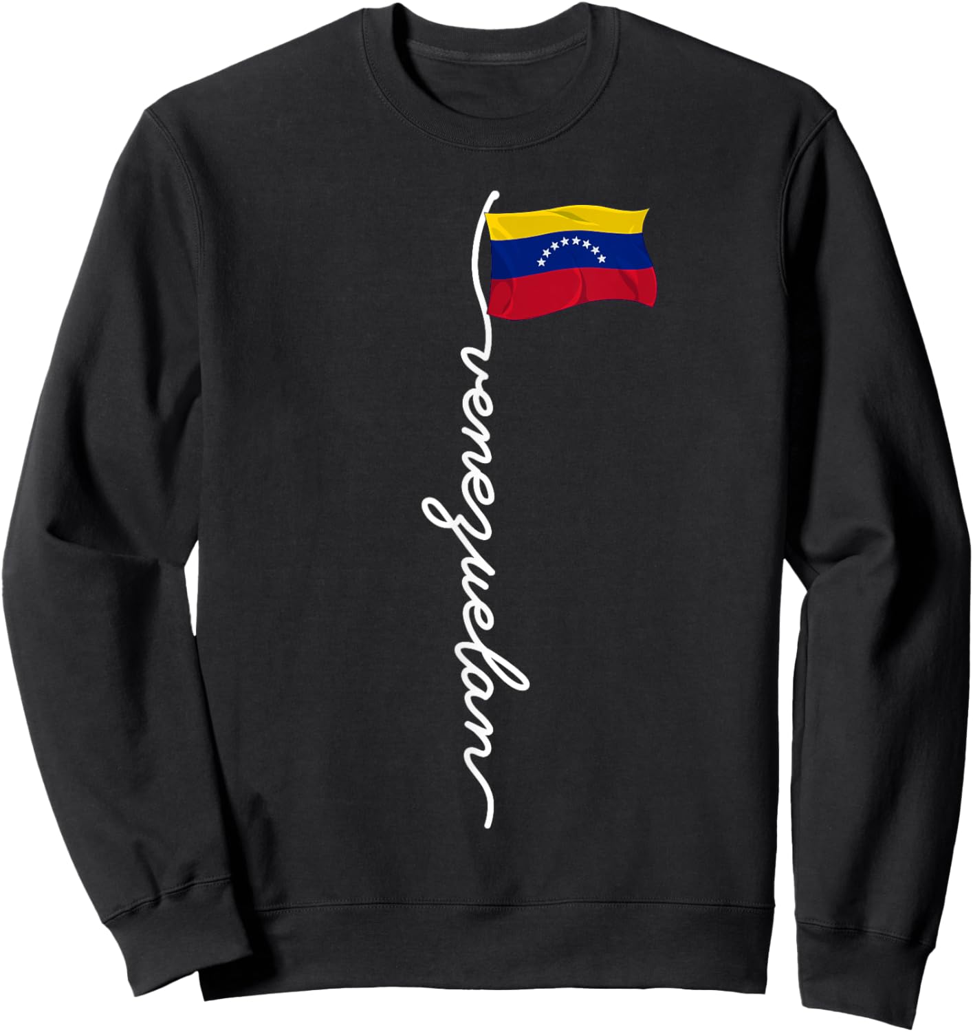 Venezuela Signature Venezuelan Sweatshirt - Sweatshirt | Black