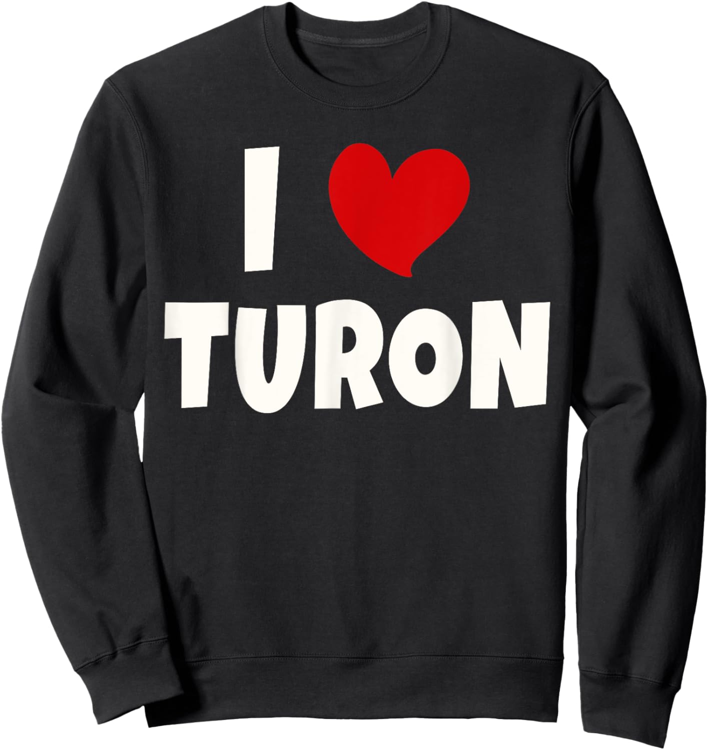 Turon Filipino Food Lover Philippines I Love Turon Sweatshirt - Sweatshirt | Black