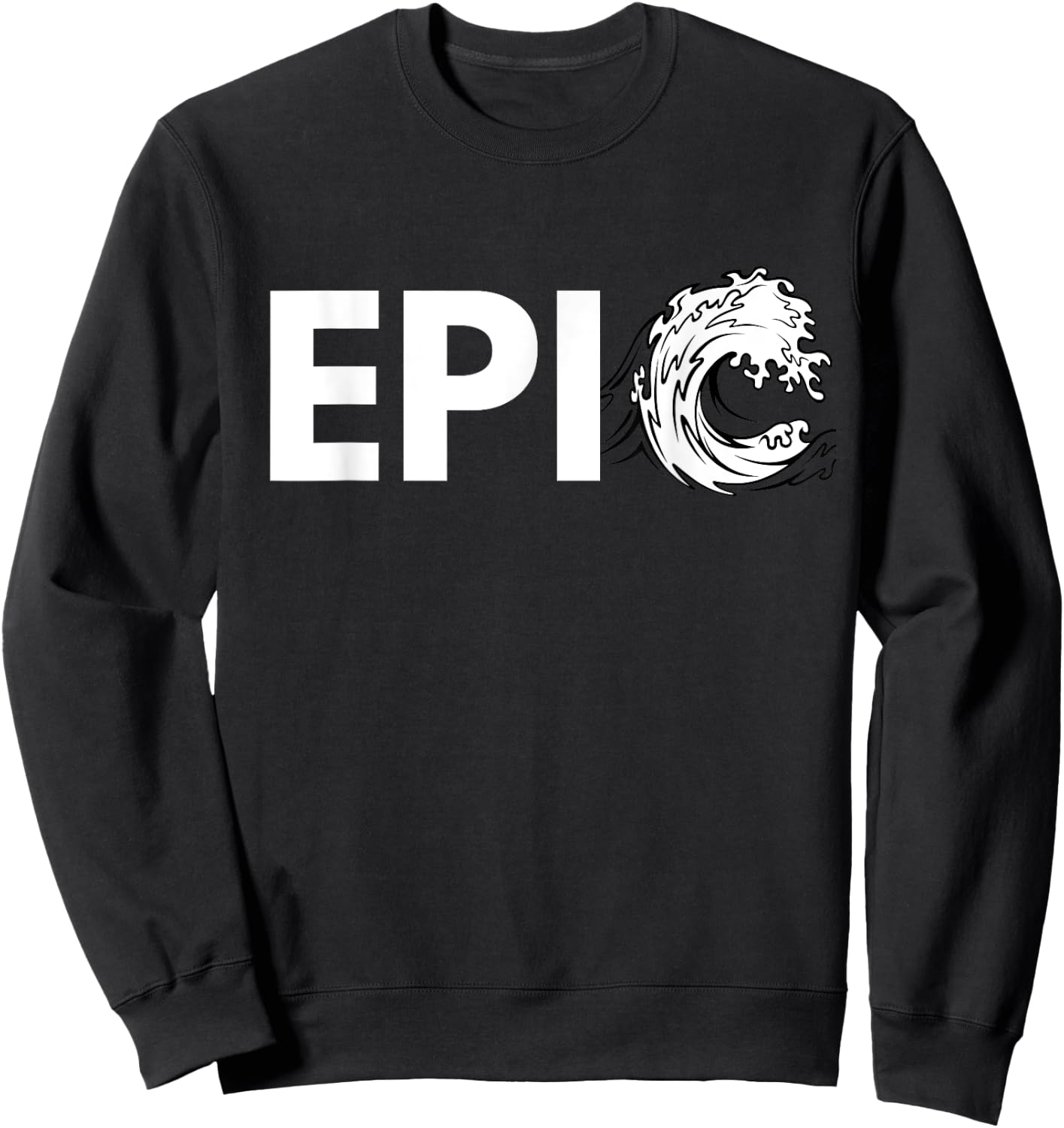 Epic, Epic Waves Sweatshirt - Sweatshirt | Black