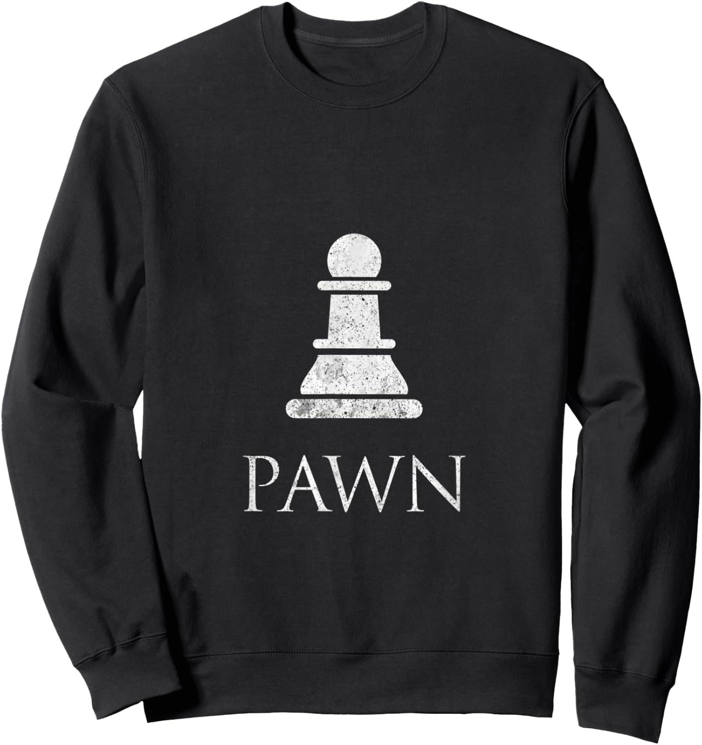 Pawn Chess Piece Game Matching Simple Halloween Costume Sweatshirt - Sweatshirt | Black