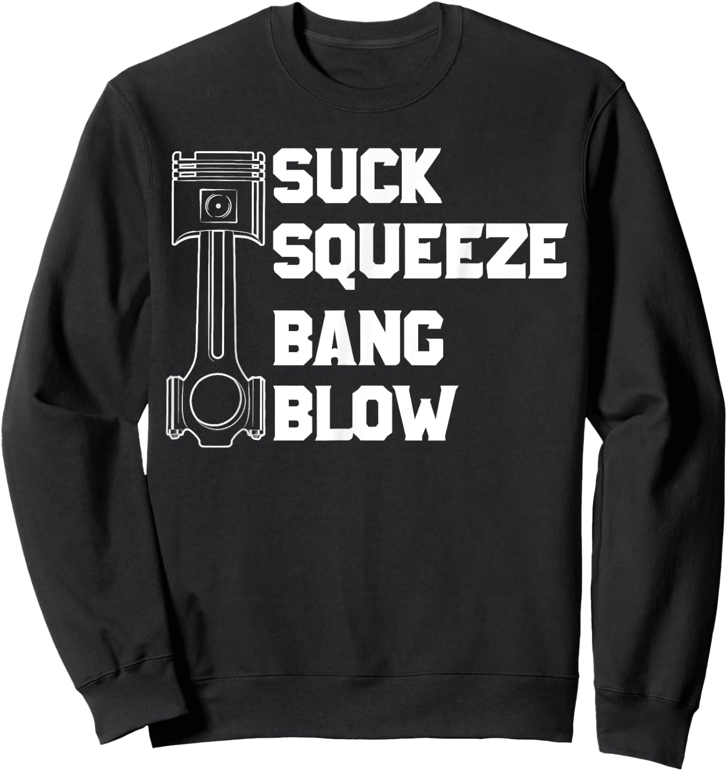 Suck Squeeze Bang Blow Sweatshirt - Sweatshirt | Black