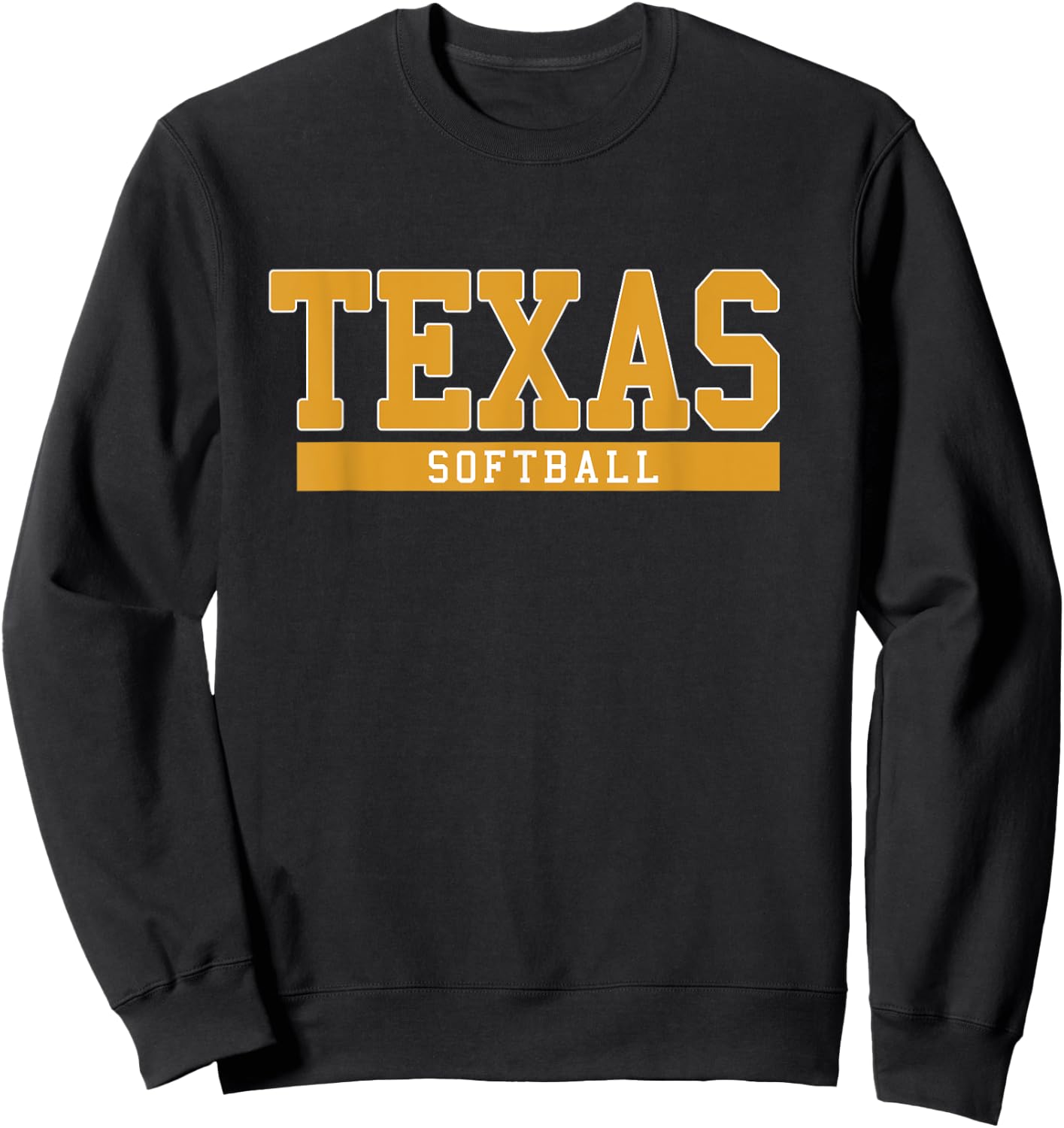 Texas Softball Sweatshirt - Sweatshirt | Black