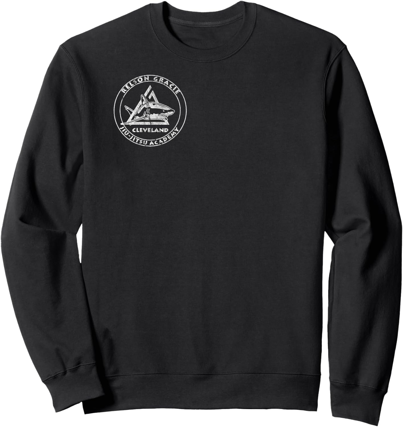 Brazilian Jiu-Jitsu Shirt - Relson Gracie Cleveland Shark Sweatshirt - Sweatshirt | Black