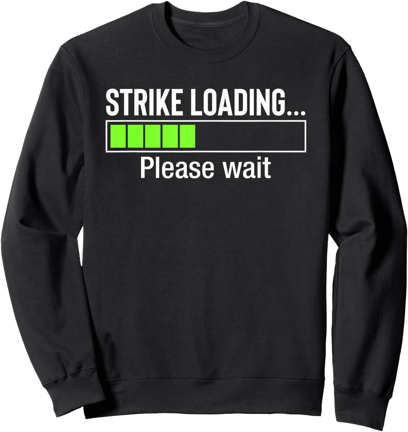 Strike Loading Funny Bowling Sweatshirt - Sweatshirt | Black