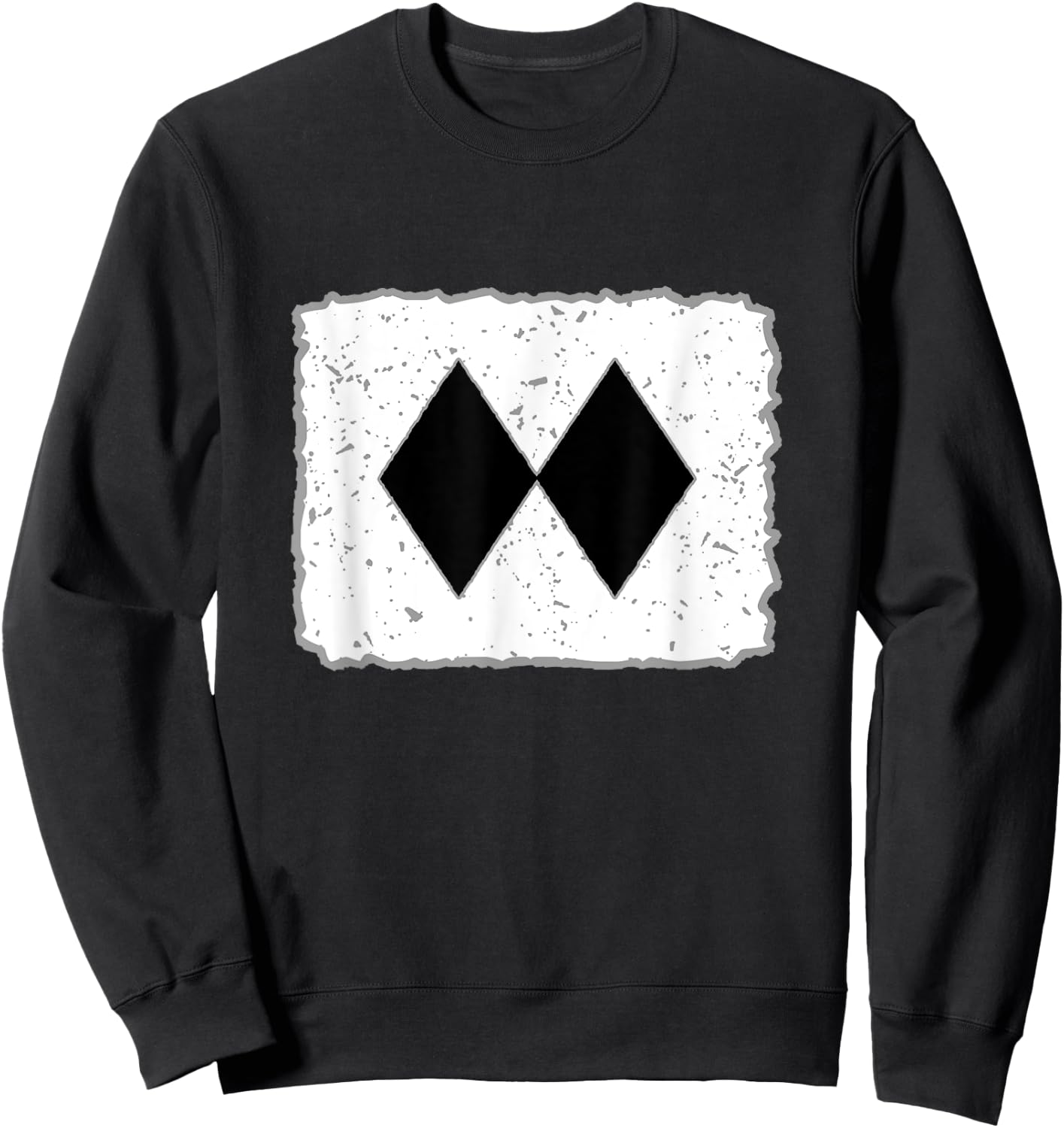 Funny Double Black Diamonds Ski Snowboard Skiing Skiers Gift Sweatshirt - Sweatshirt | Black