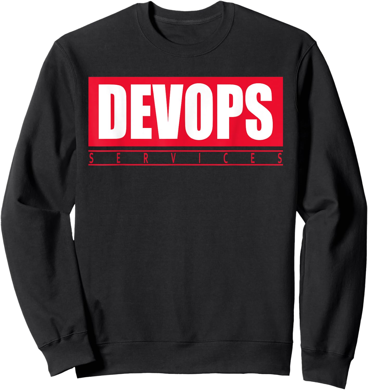 Devops marvelous logo Sweatshirt - Sweatshirt | Black