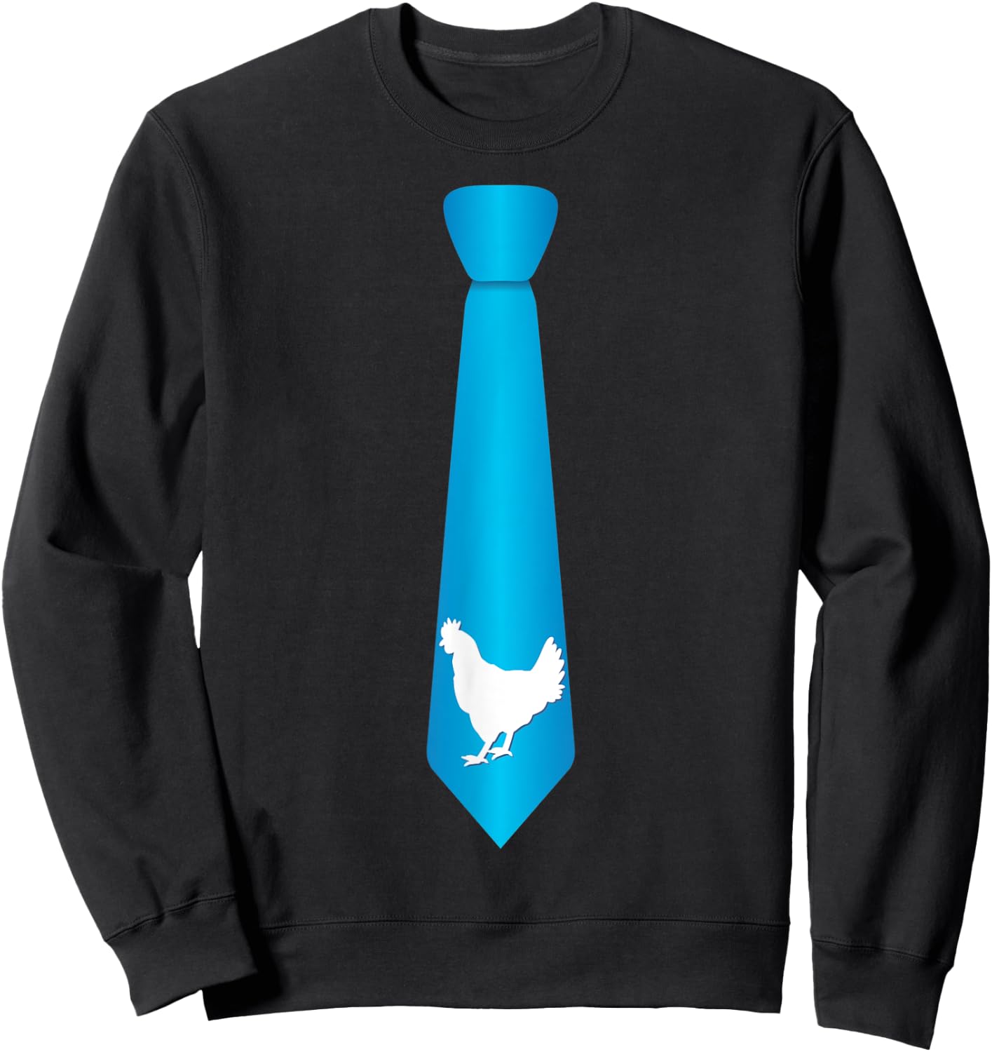 Funny Hen Tie Hentai Pun Humor Gift Waifu Otaku Anime Sweatshirt - Sweatshirt | Black