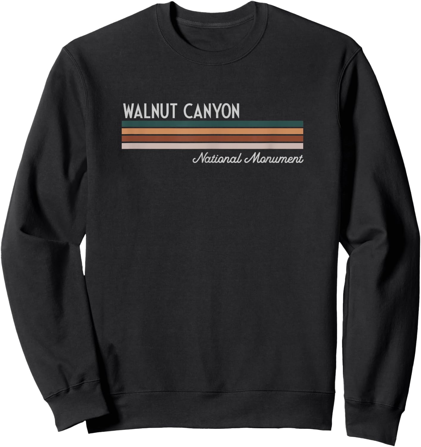 Walnut Canyon National Monument Sweatshirt - Sweatshirt | Black