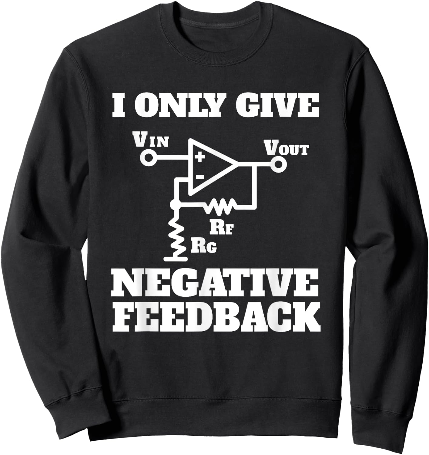 Funny Saying Physics Electrical Engineering Engineer Sweatshirt - Sweatshirt | Black