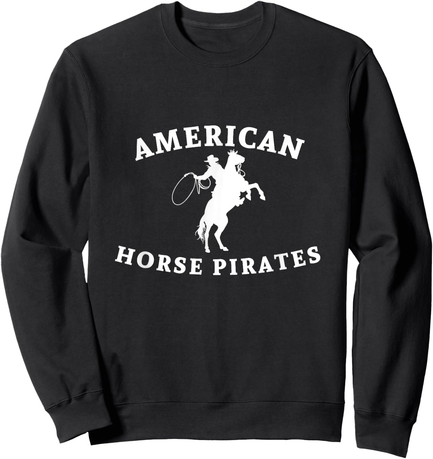 American Horse Pirates Sweatshirt - Sweatshirt | Black