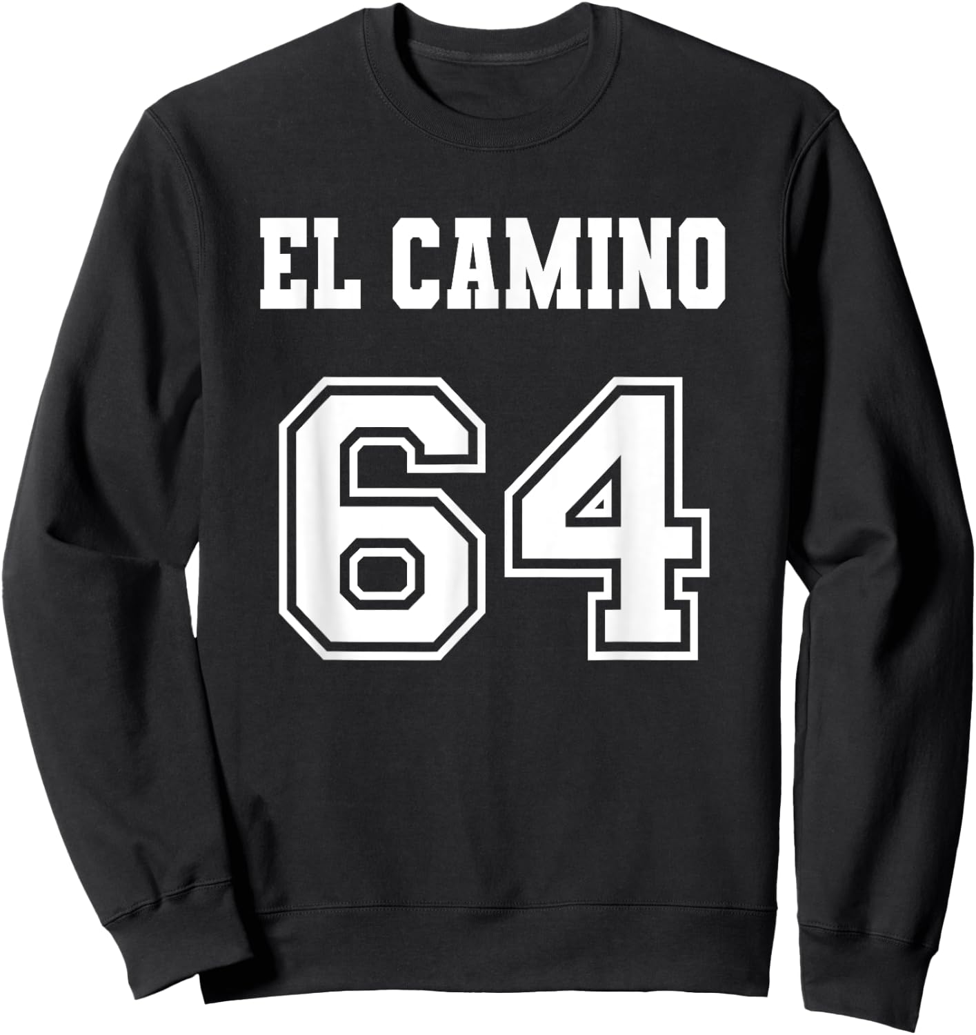 Jersey Style El Camino 64 1964 Sweatshirt - Sweatshirt | Black