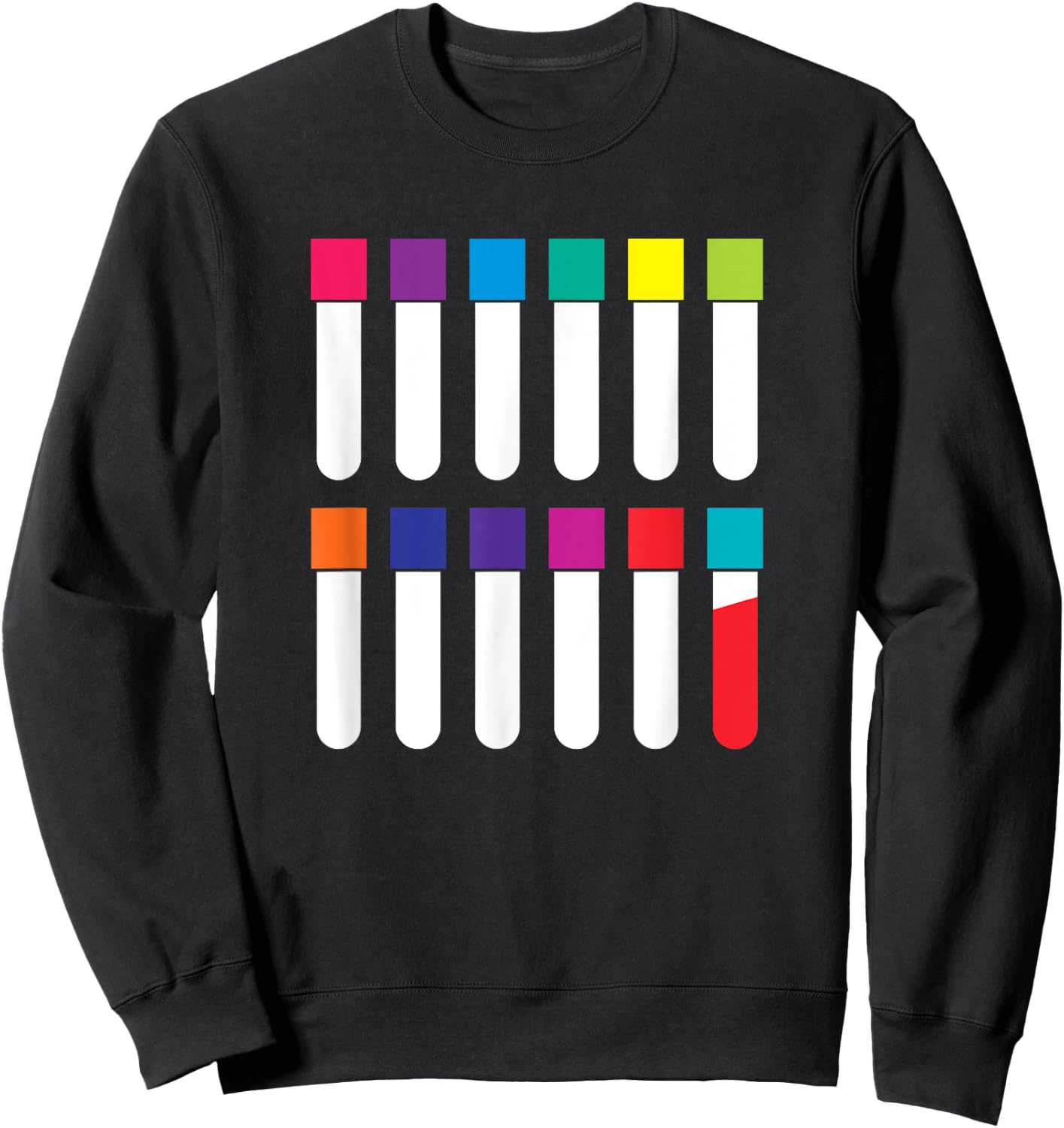 Test Tube Laboratory Phlebotomist Phlebotomy Doctor Gift Sweatshirt - Sweatshirt | Black