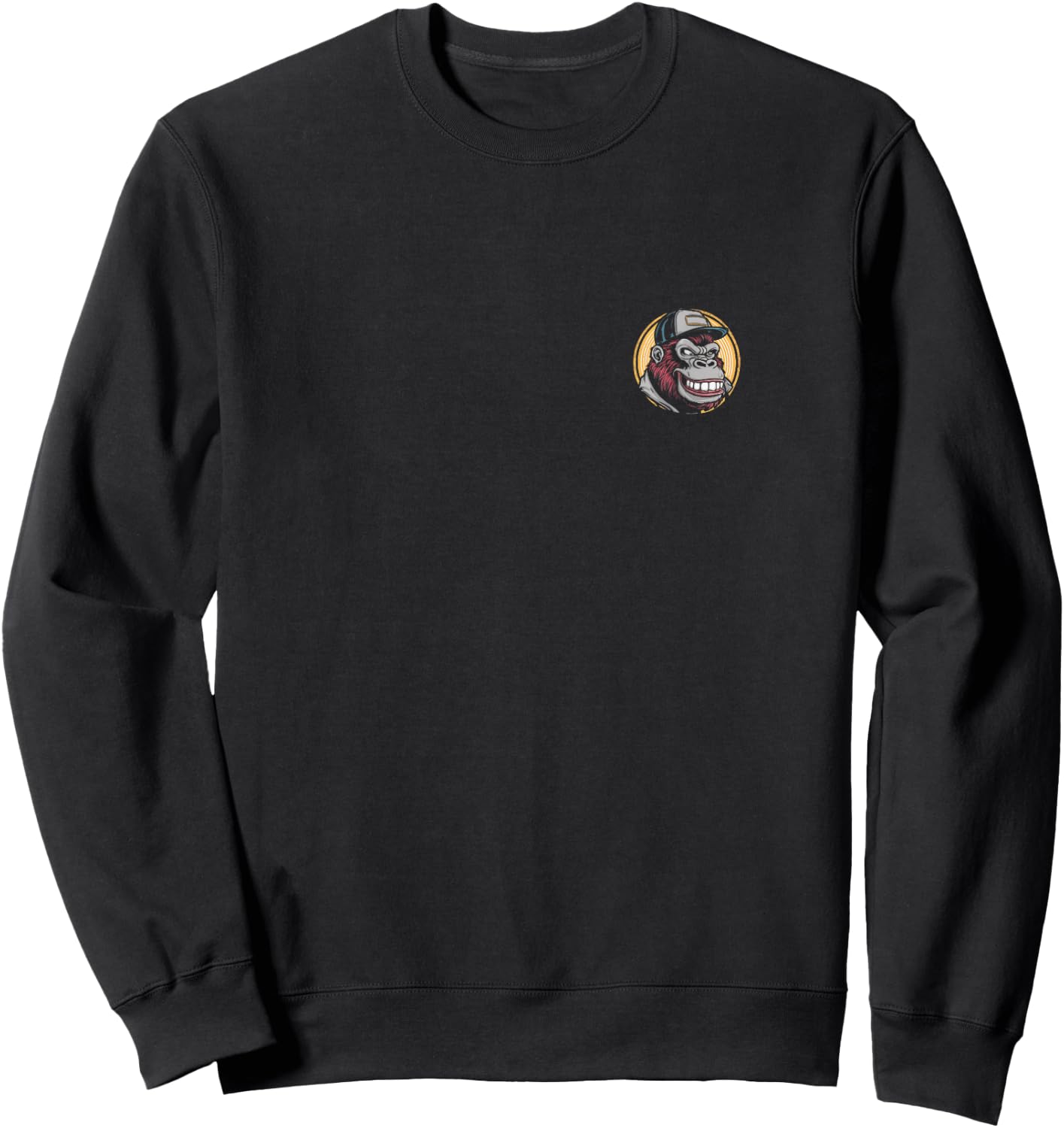 That's What I Do I Fix Stuff And I Know Monkey Product Sweatshirt - Sweatshirt | Black