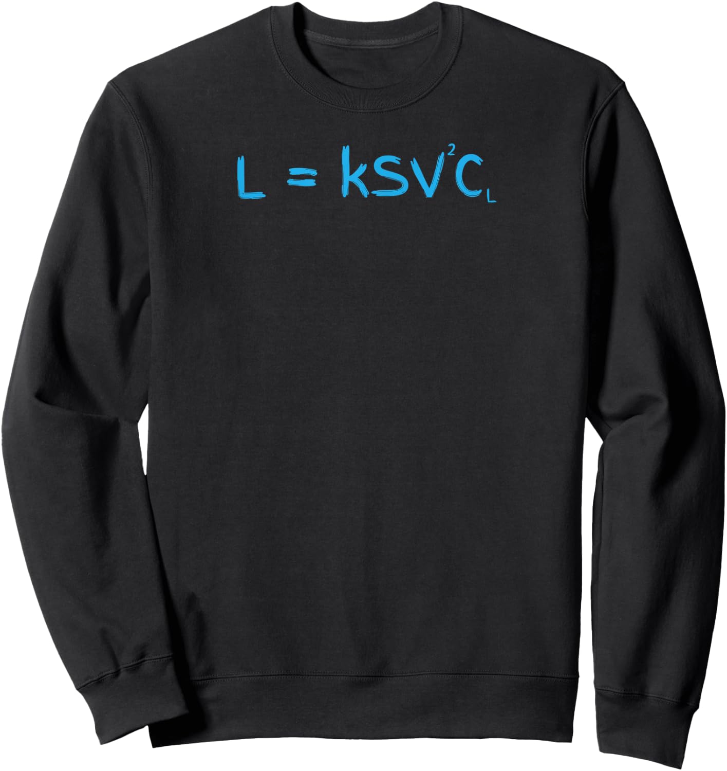 Wright Brothers LIFT EQUATION Kitty Hawk Sweatshirt - Sweatshirt | Black